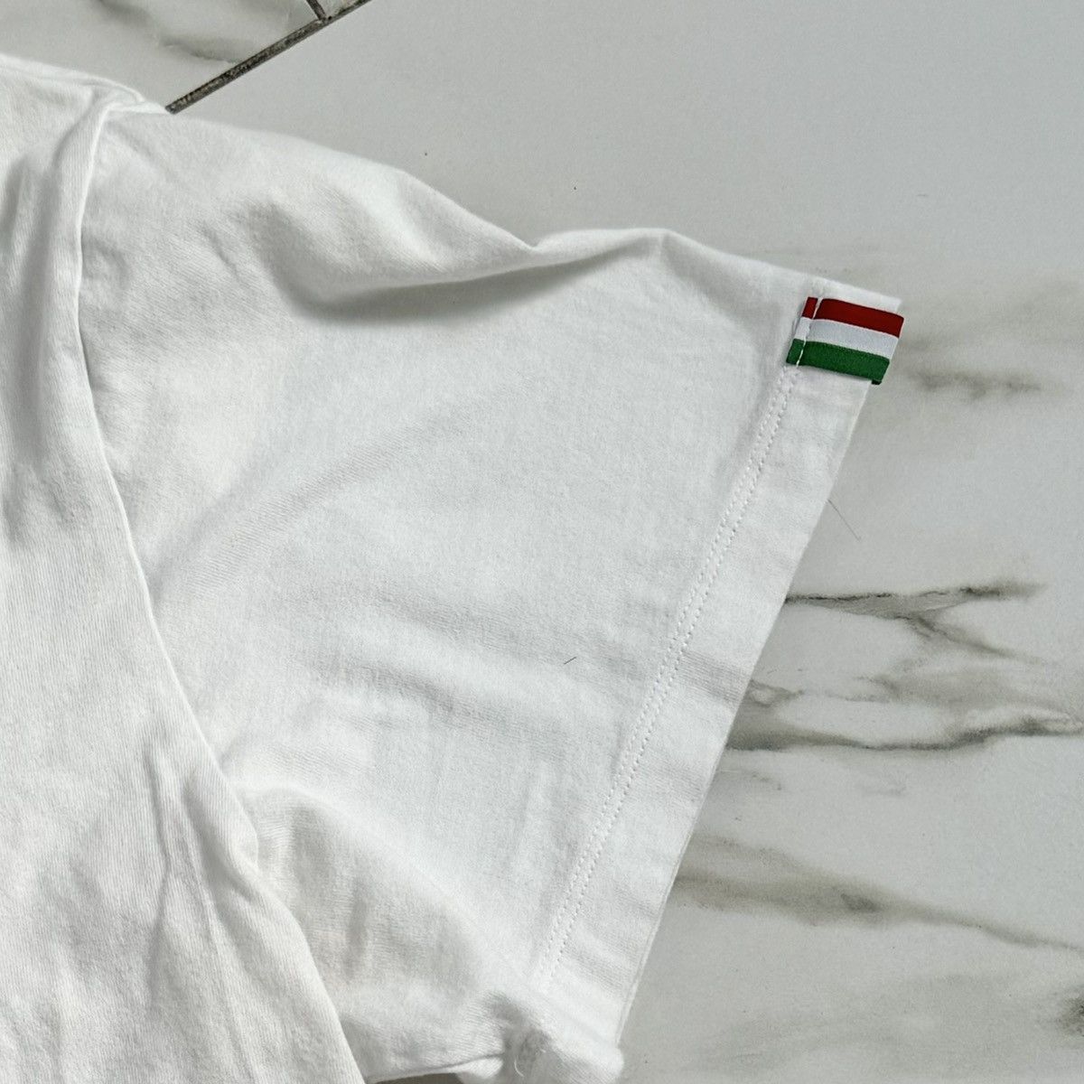 Designer × Testoni × Vintage VINTAGE A. TESTONI LOGO TEE! Size US L / EU 52-54 / 3 - 5 Thumbnail