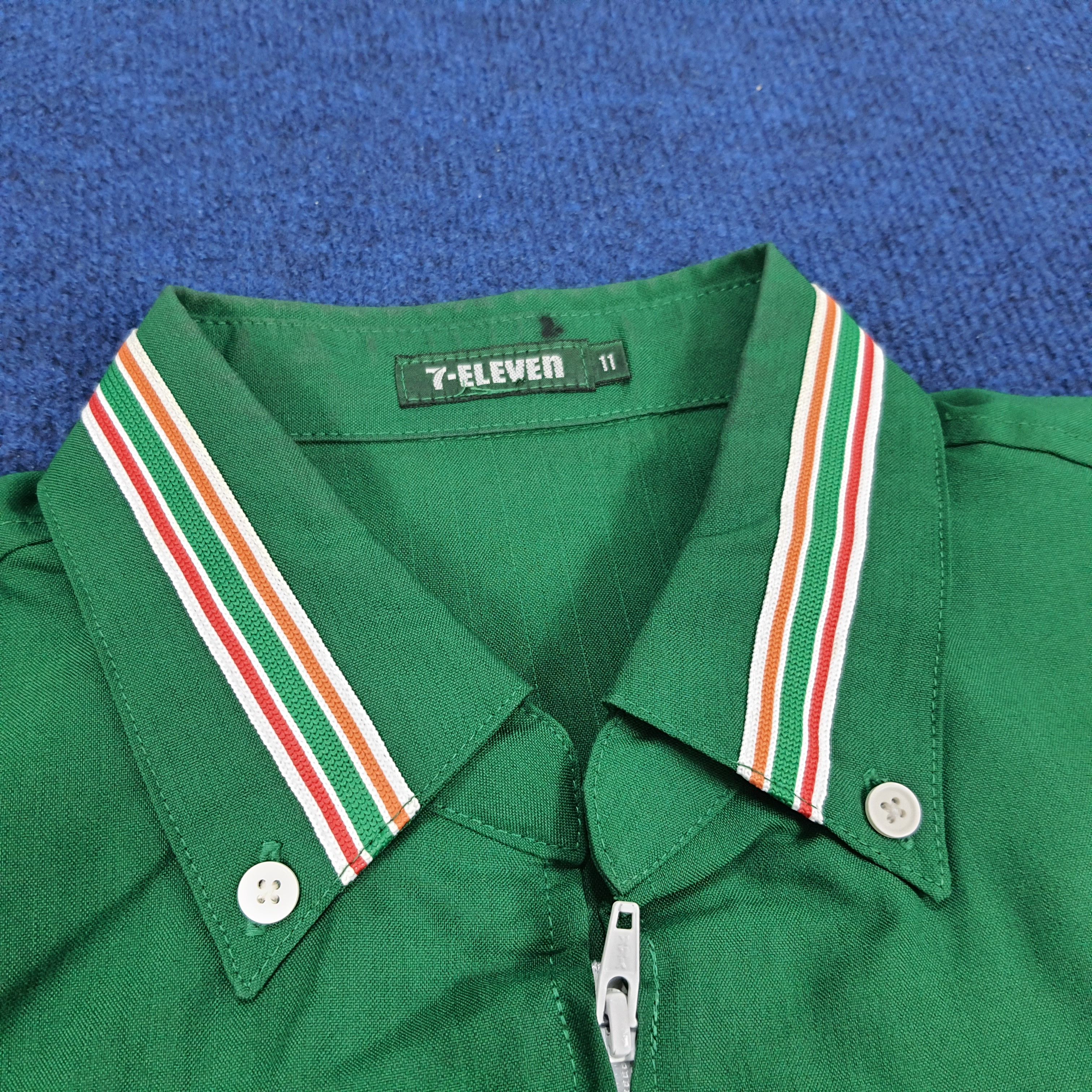Japanese Brand × Vintage Vintage 7 Eleven Japanese Edition Workwear Staff Uniform Size US S / EU 44-46 / 1 - 5 Thumbnail