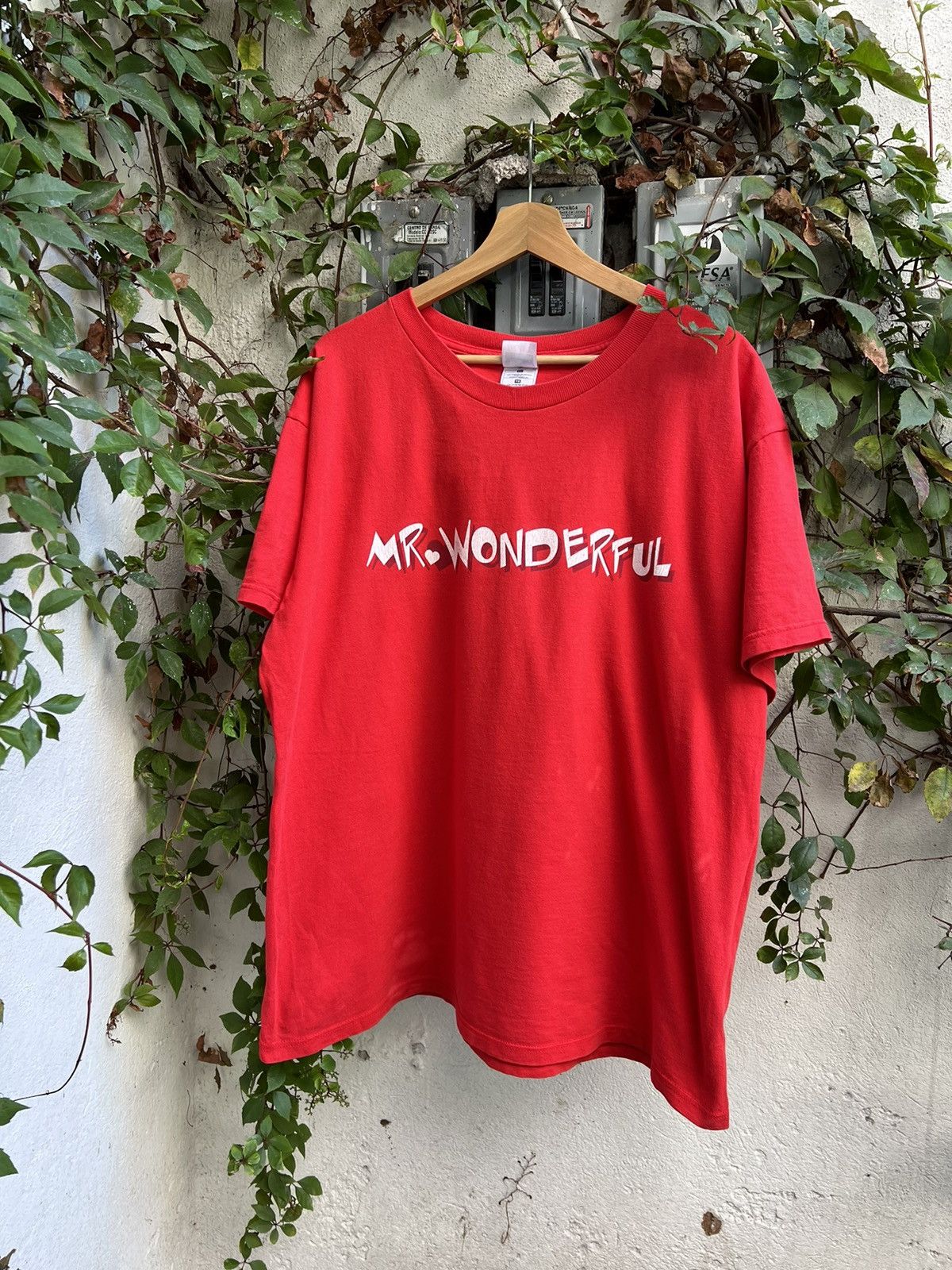 Vintage 90s Mr Wonderful Paul Orndorf Wrestlimg Tee Size US XL / EU 56 / 4 - 1 Thumbnail