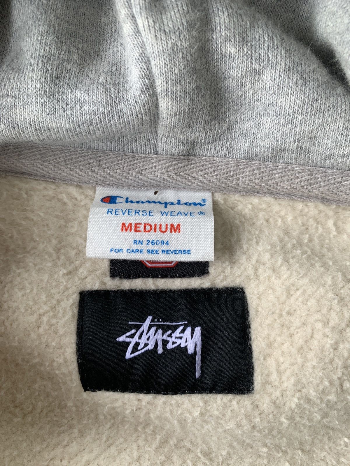 Stussy Stussy x Champion 2016 fall wind stopper hoodie Size US M / EU 48-50 / 2 - 6 Thumbnail