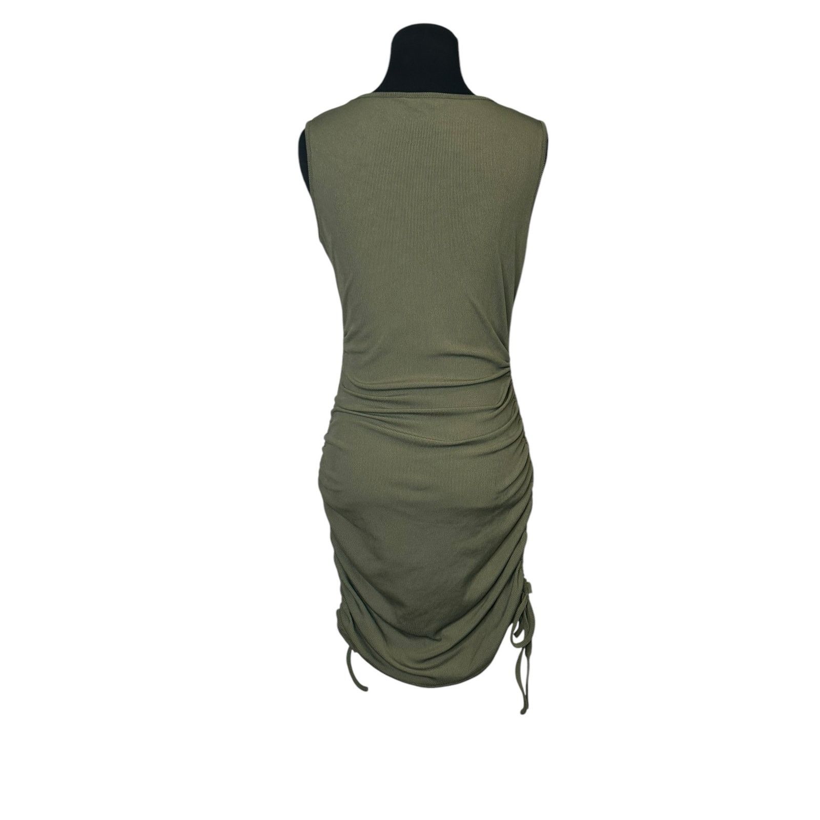 Shein Shein green ruched fitted mini dress size Medium Size M / US 6-8 / IT 42-44 - 12 Thumbnail