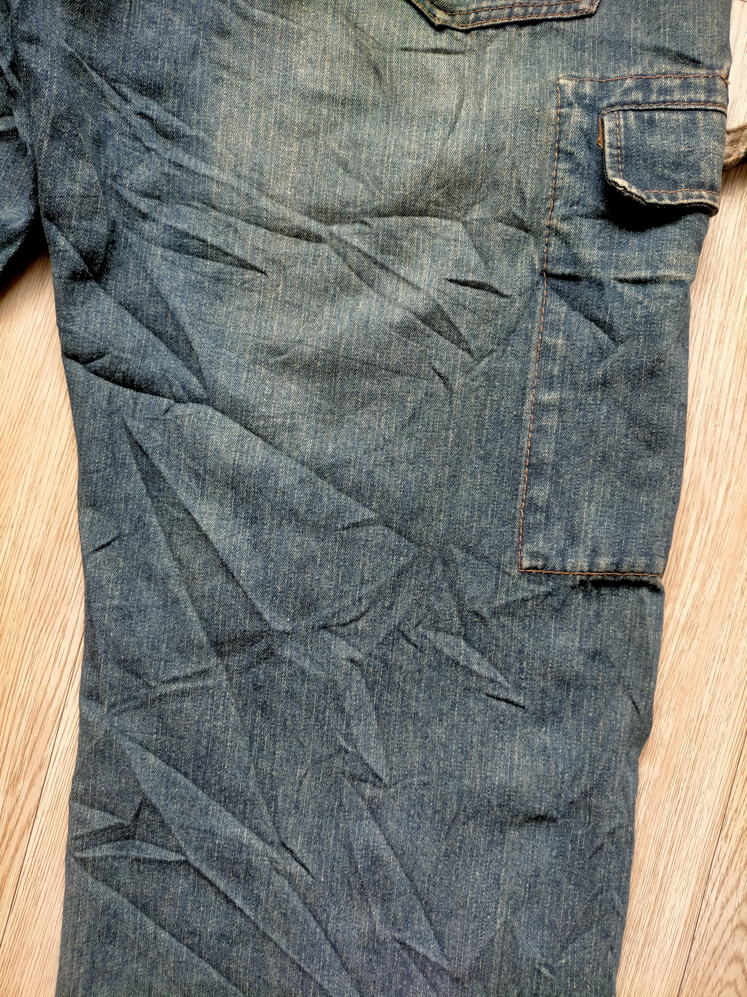 PPFM Vintage PPFM Japan Cargo Wide Leg Hip Hop Style Size US 31 - 18 Thumbnail