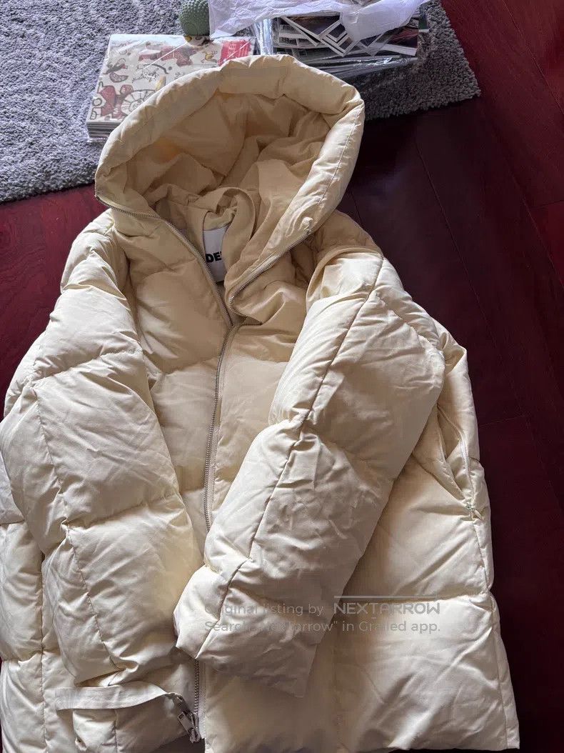 Jil Sander Jil Sander size 34 White Women's Down Jacket Size M / US 6-8 / IT 42-44 - 5 Thumbnail