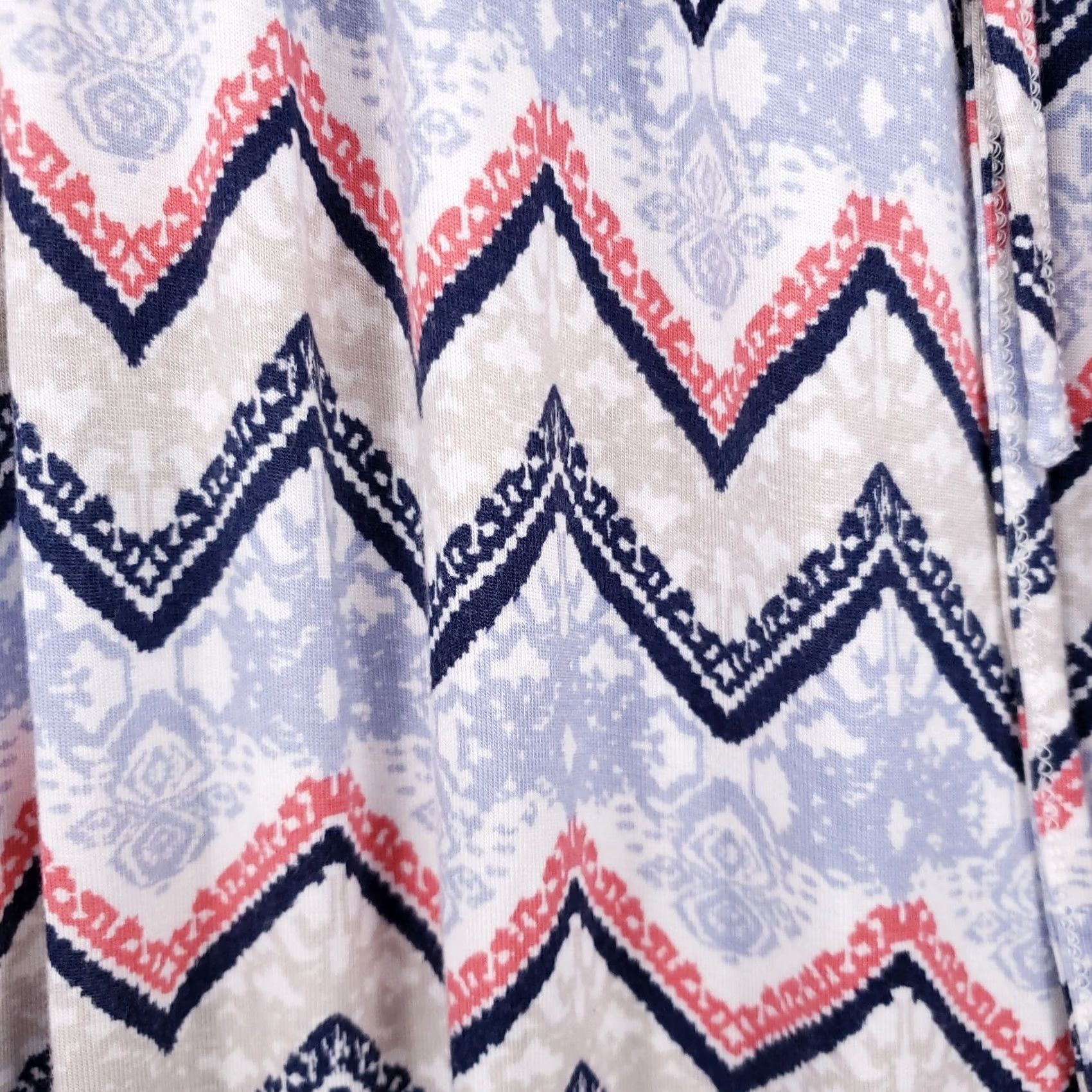 Vintage The Impeccable Pig Dress Womens XS White Maxi Strapless Flowy Boho Chevron Long Size XS / US 0-2 / IT 36-38 - 4 Thumbnail