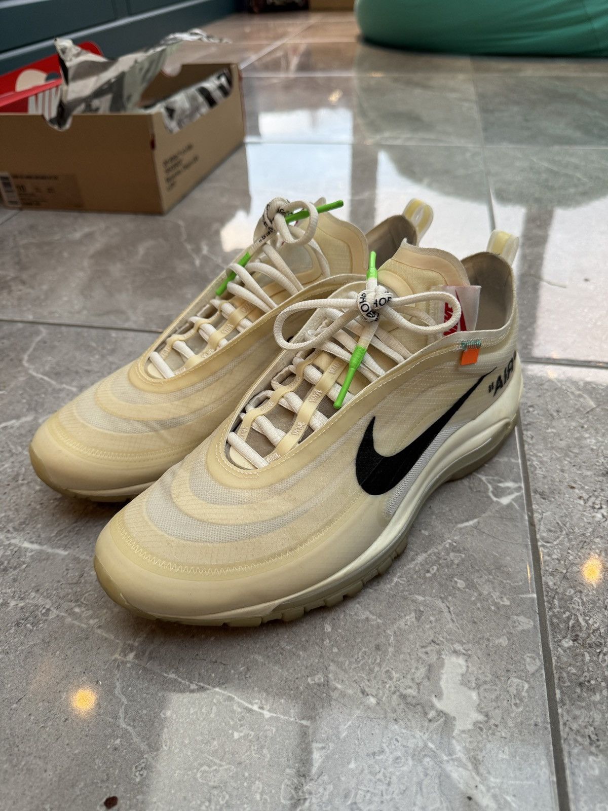 Nike × Off-White Nike x Off-White Air Max 97 Size US 10 / EU 43 - 16 Thumbnail