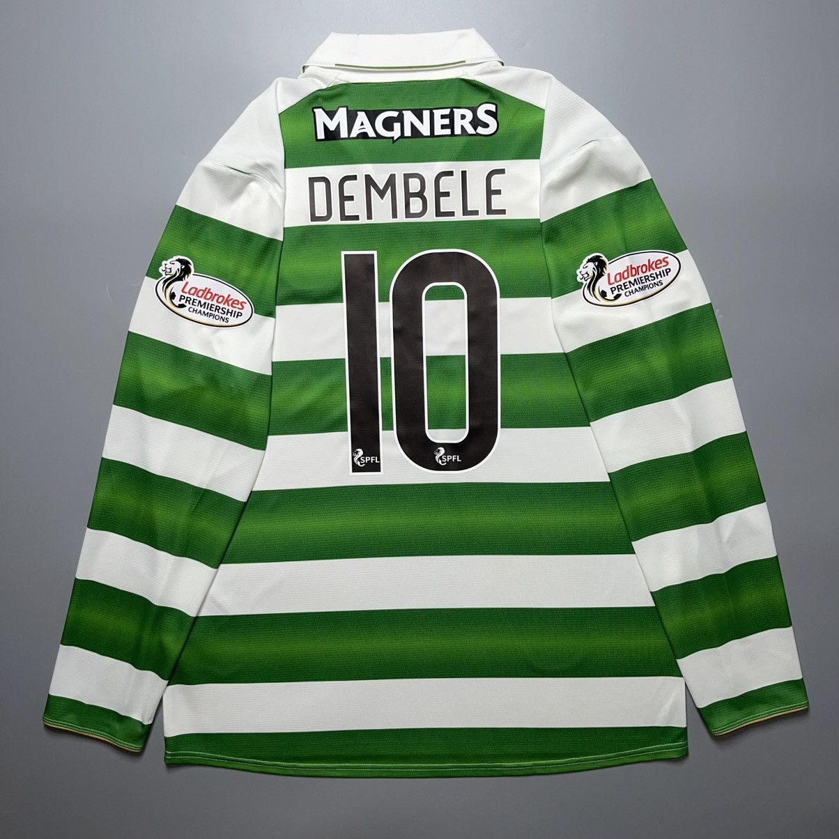 New Balance CELTIC NEW BALANCE 2016/2017 SOCCER HOME JERSEY #10 DEMBELE Size US XL / EU 56 / 4 - 1 Thumbnail