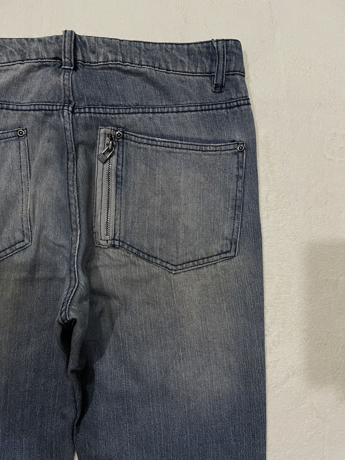 Vintage Vintage Doublefocus Straight Cut Mudwash Denim Jeans Size US 32 / EU 48 - 14 Thumbnail