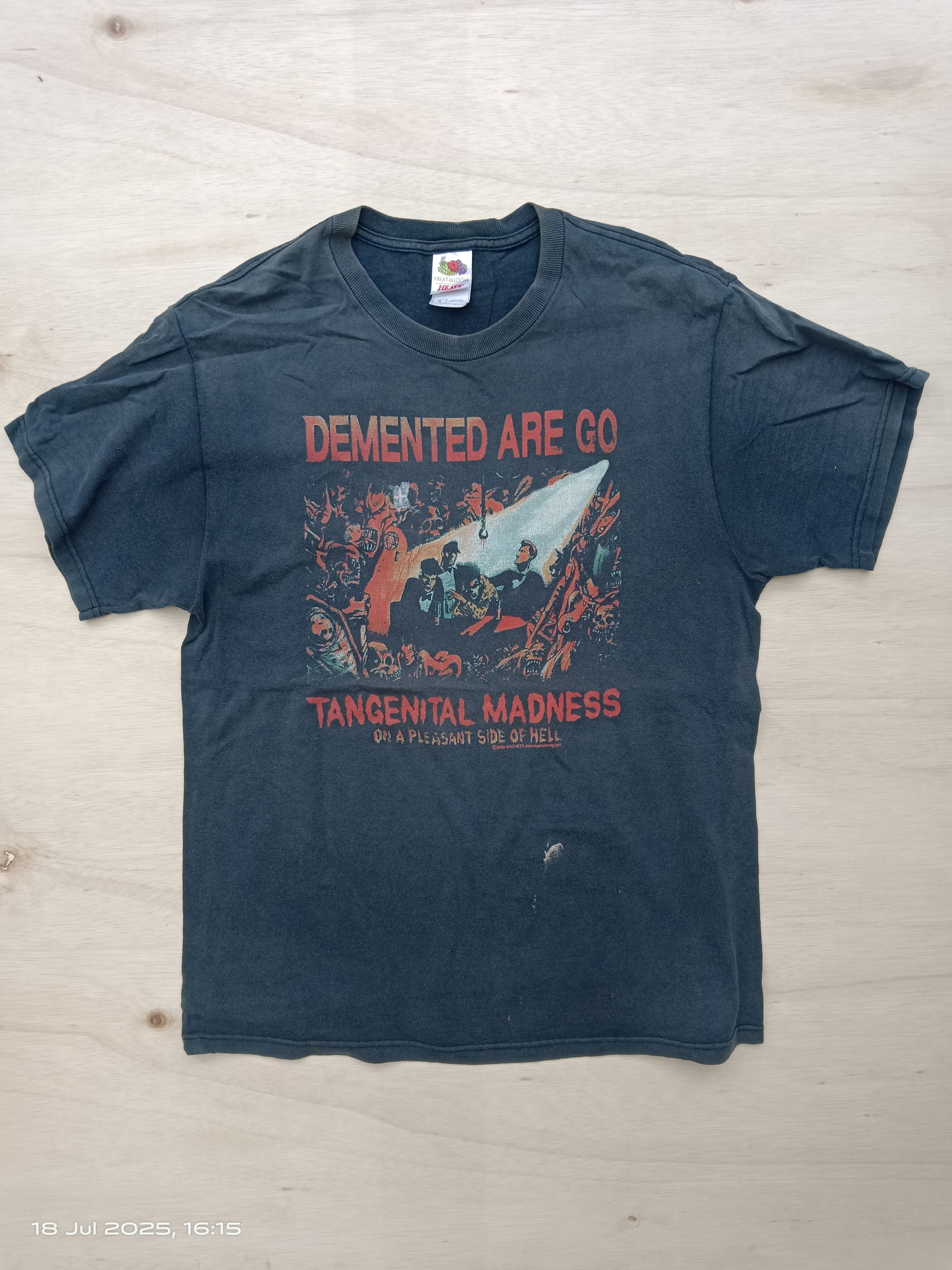 Band Tees Vtg y2k Demented Are Go Punk rock Size US M / EU 48-50 / 2 - 1 Thumbnail