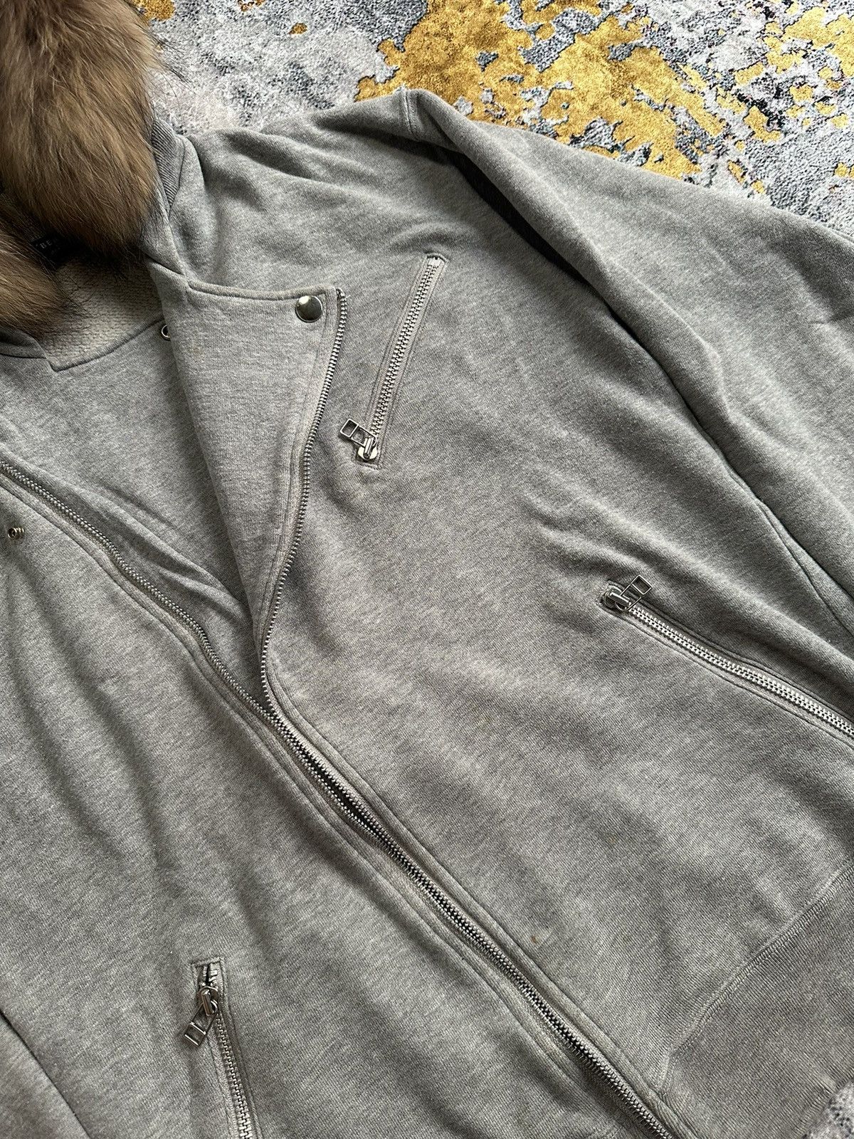 Beauty Beast VERY NICE DESIGN MULTIZIPPER FUR HOODIE BEAMS LGB STYLE Size US M / EU 48-50 / 2 - 3 Thumbnail