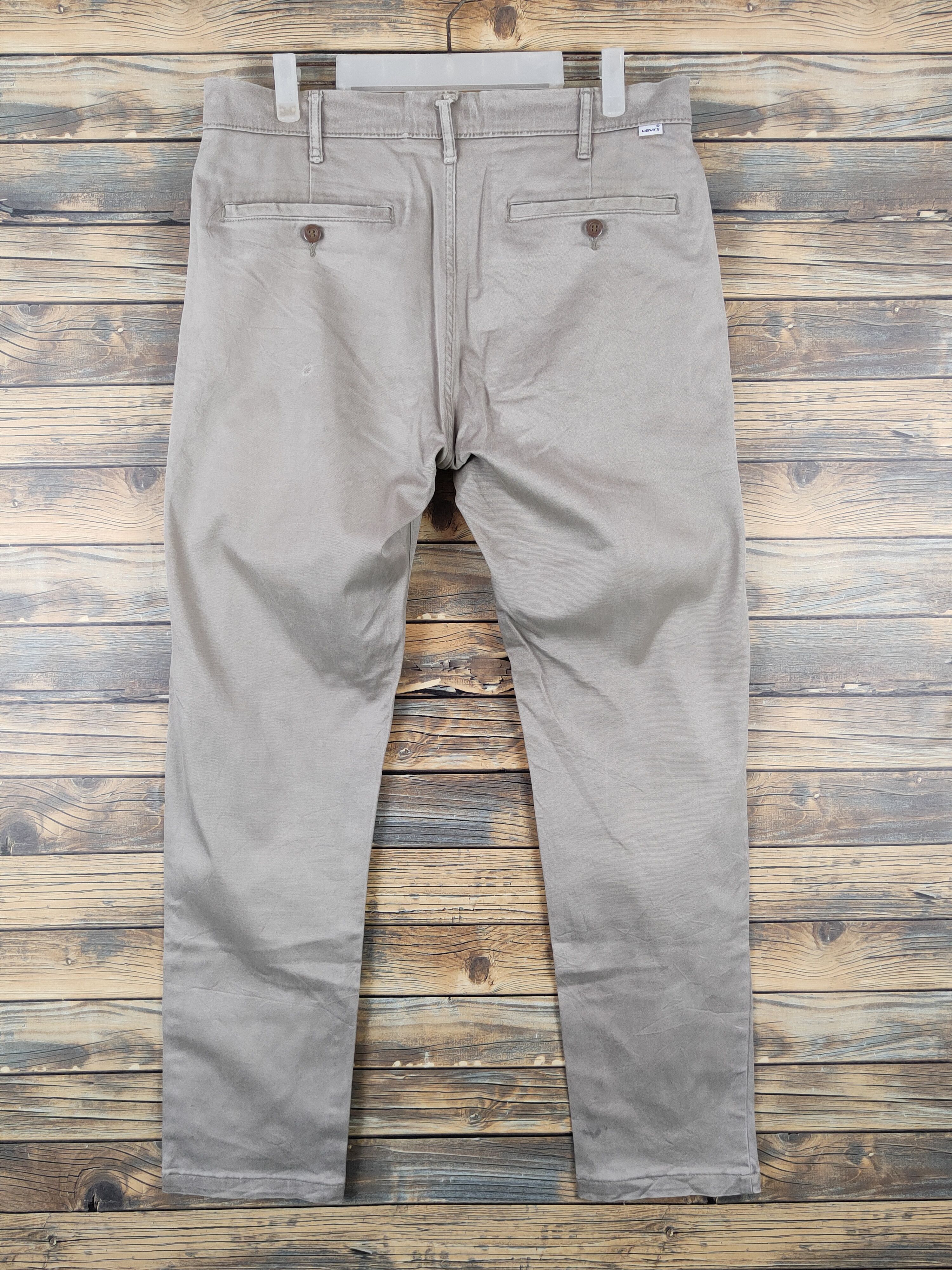 Japanese Brand Levi's Beige Multipocket Casual Pants #W1046 Size US 32 / EU 48 - 7 Thumbnail