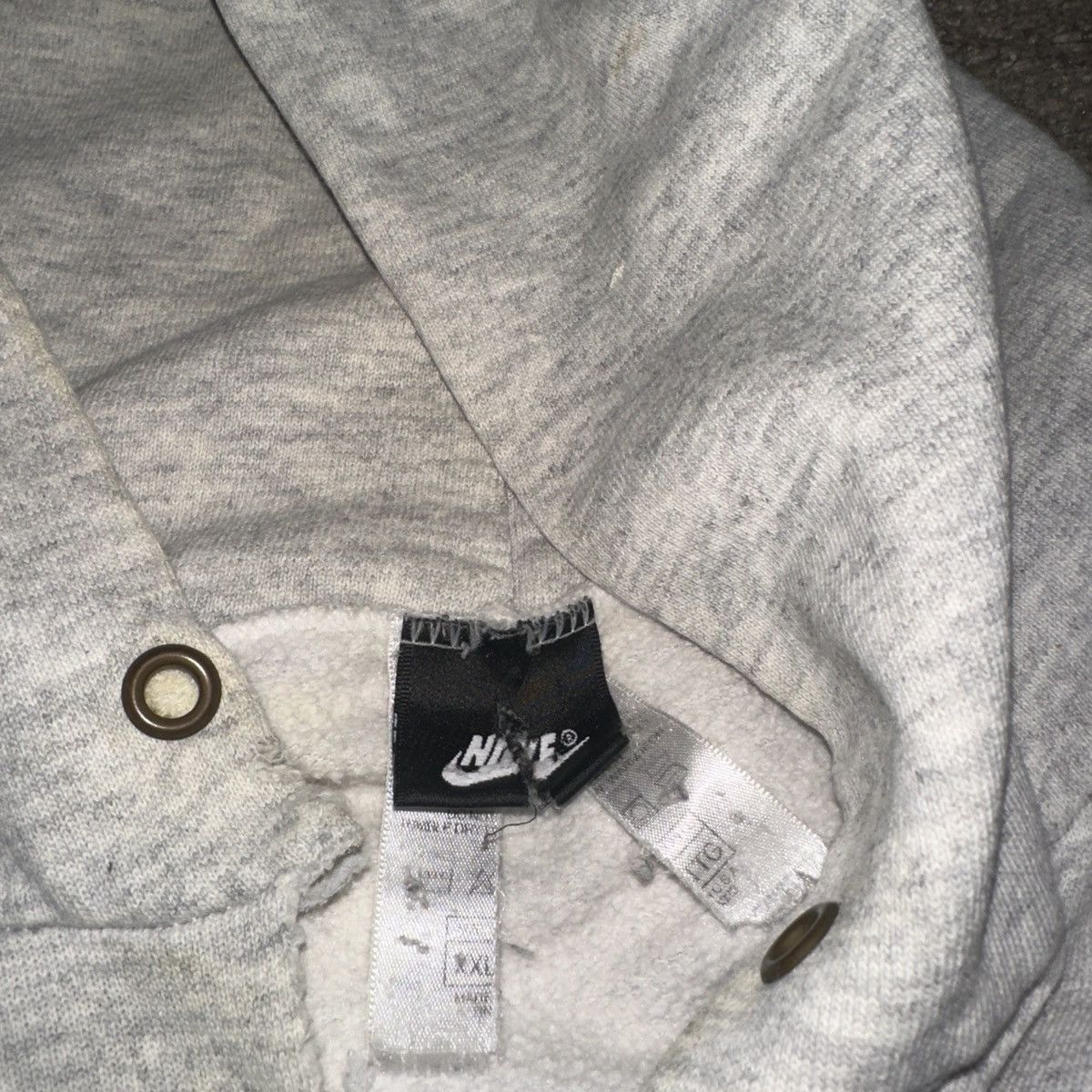 Nike 90s Vintage Nike Hoodie Made in Usa Size US XXL / EU 58 / 5 - 3 Thumbnail