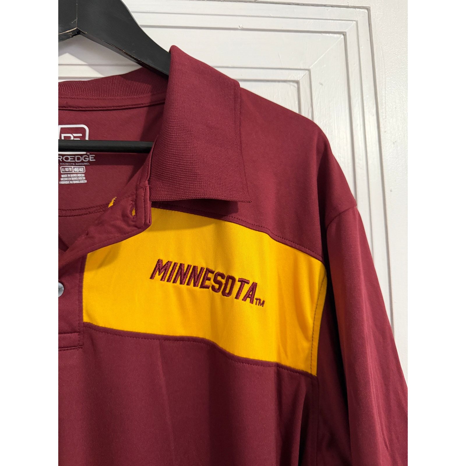 Pro Edge University of Minnesota Gophers Polo Shirt Men's Size XL Size US XL / EU 56 / 4 - 2 Thumbnail