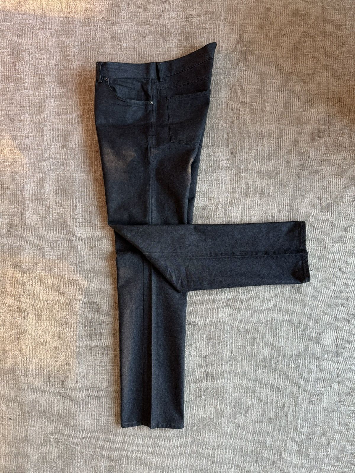 agnes b. Agnes b. home gray straight leg denim sz 40 / 31" Size US 31 - 4 Thumbnail