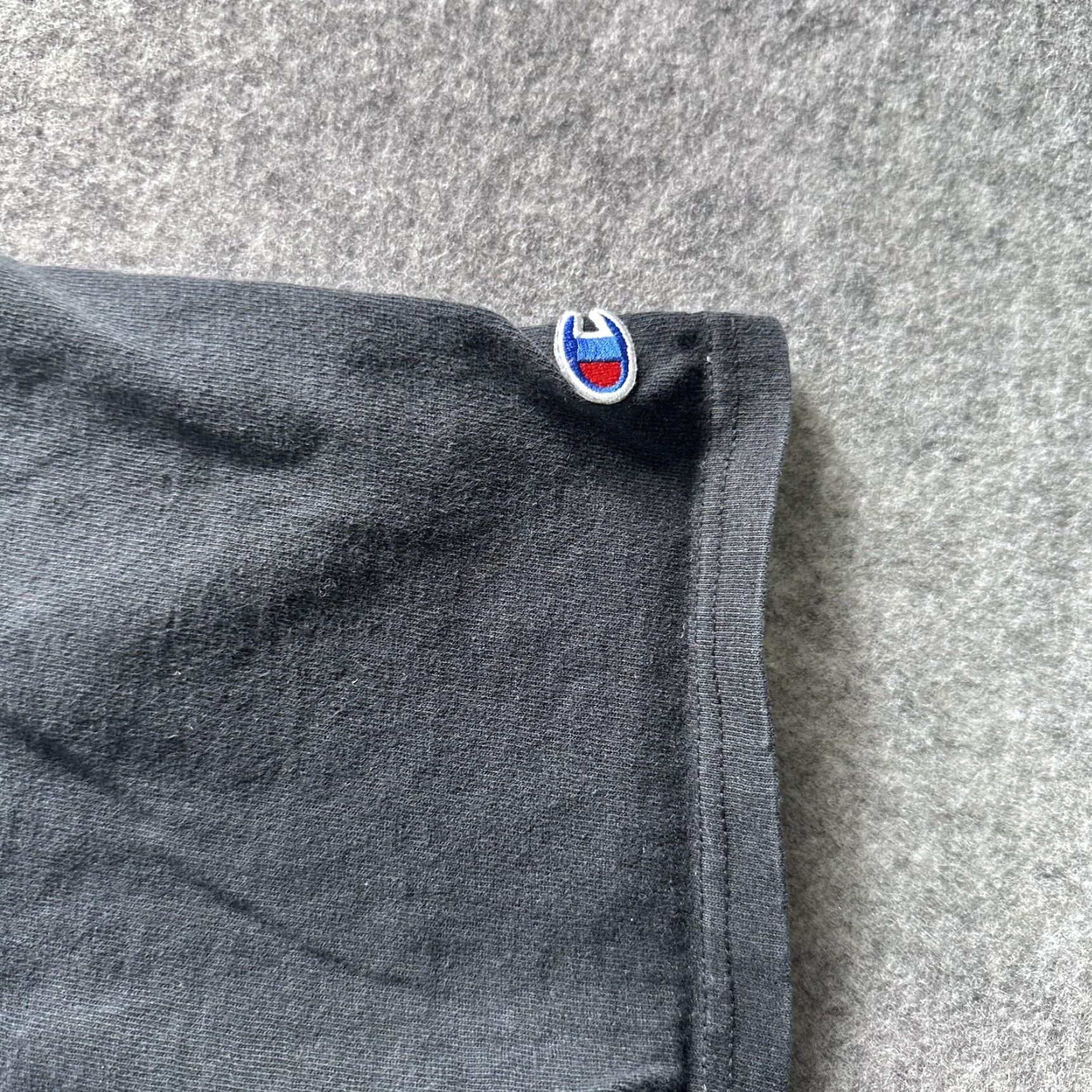 Champion VINTAGE Champion Shirt Mens Medium Black C Logo Embroidered Athletic Tee 90s Size US M / EU 48-50 / 2 - 3 Thumbnail