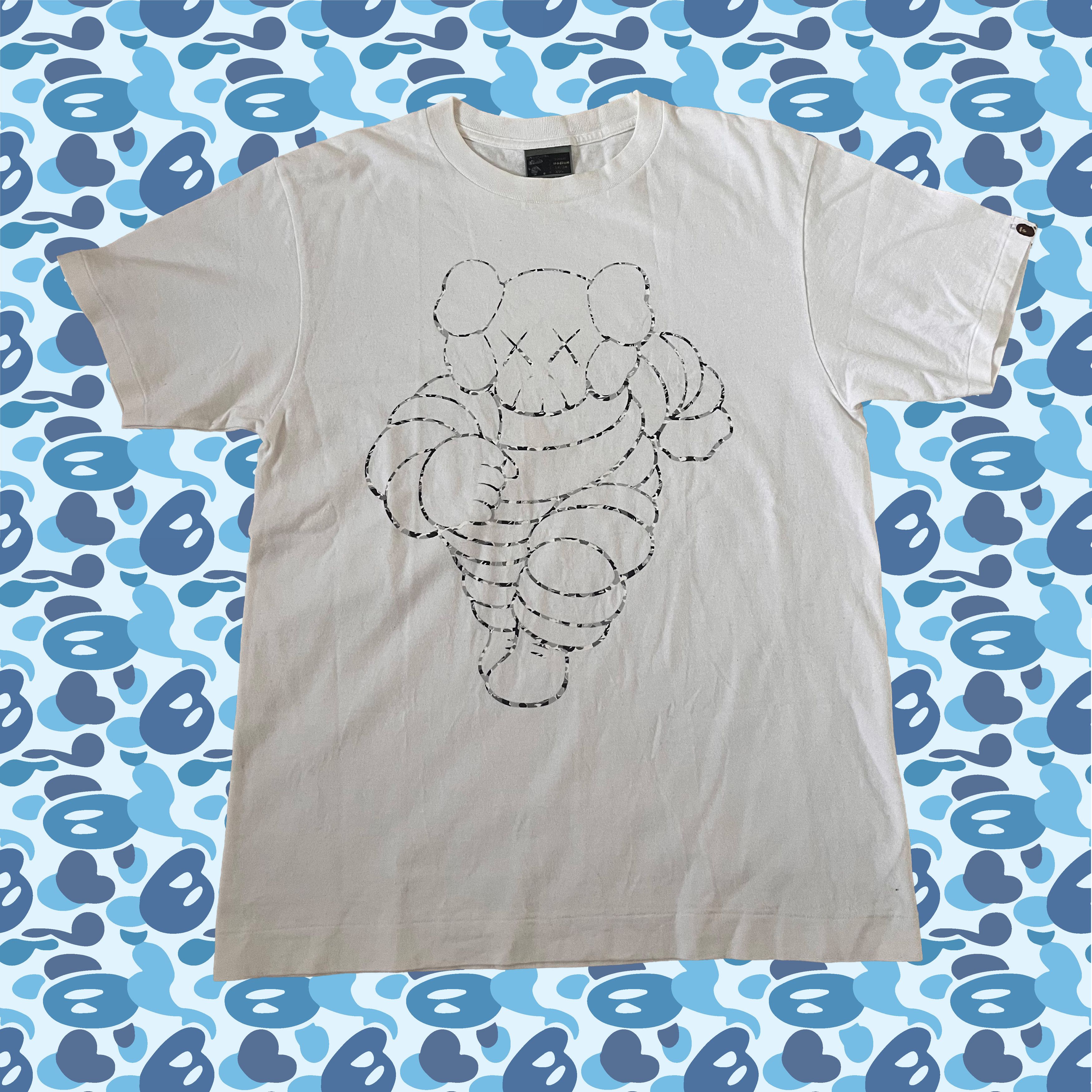 Bape Bape x Kaws x Michelin "Michelin Man" ABC Camo Tee Size US M / EU 48-50 / 2 - 1 Thumbnail