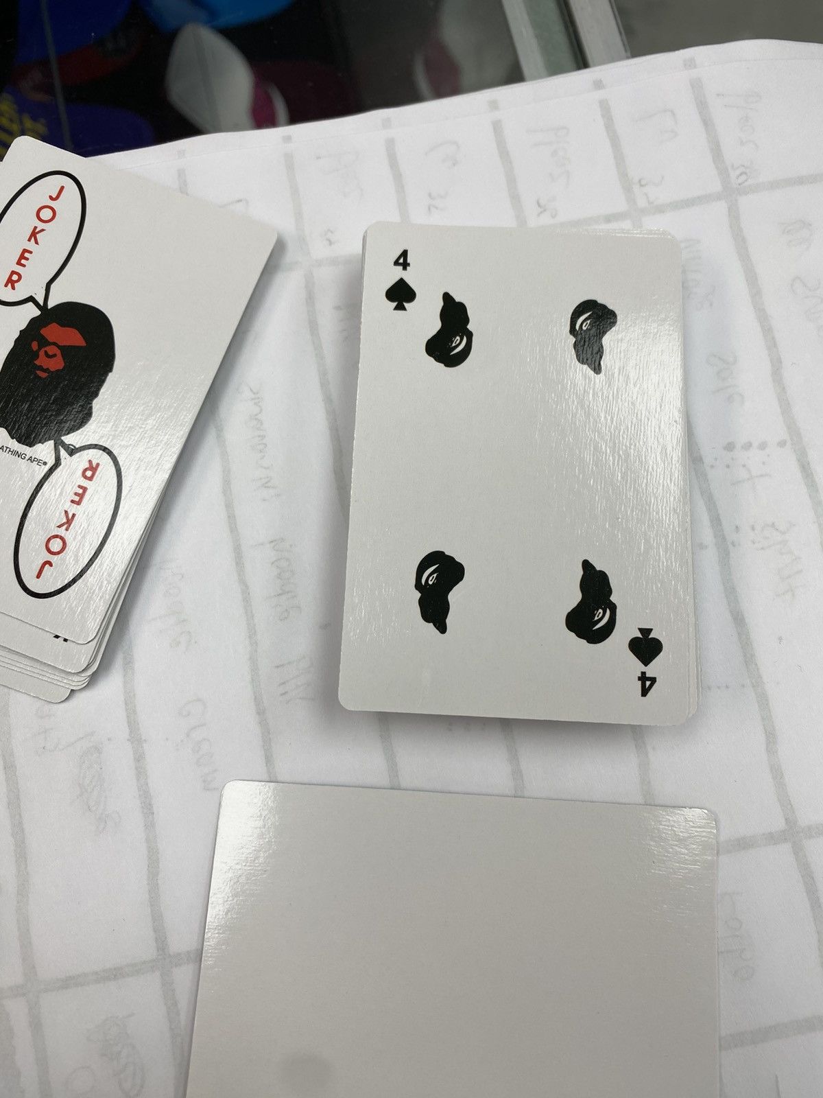 Bape Bape deck of playing cards 2005 authentic Size ONE SIZE - 7 Thumbnail