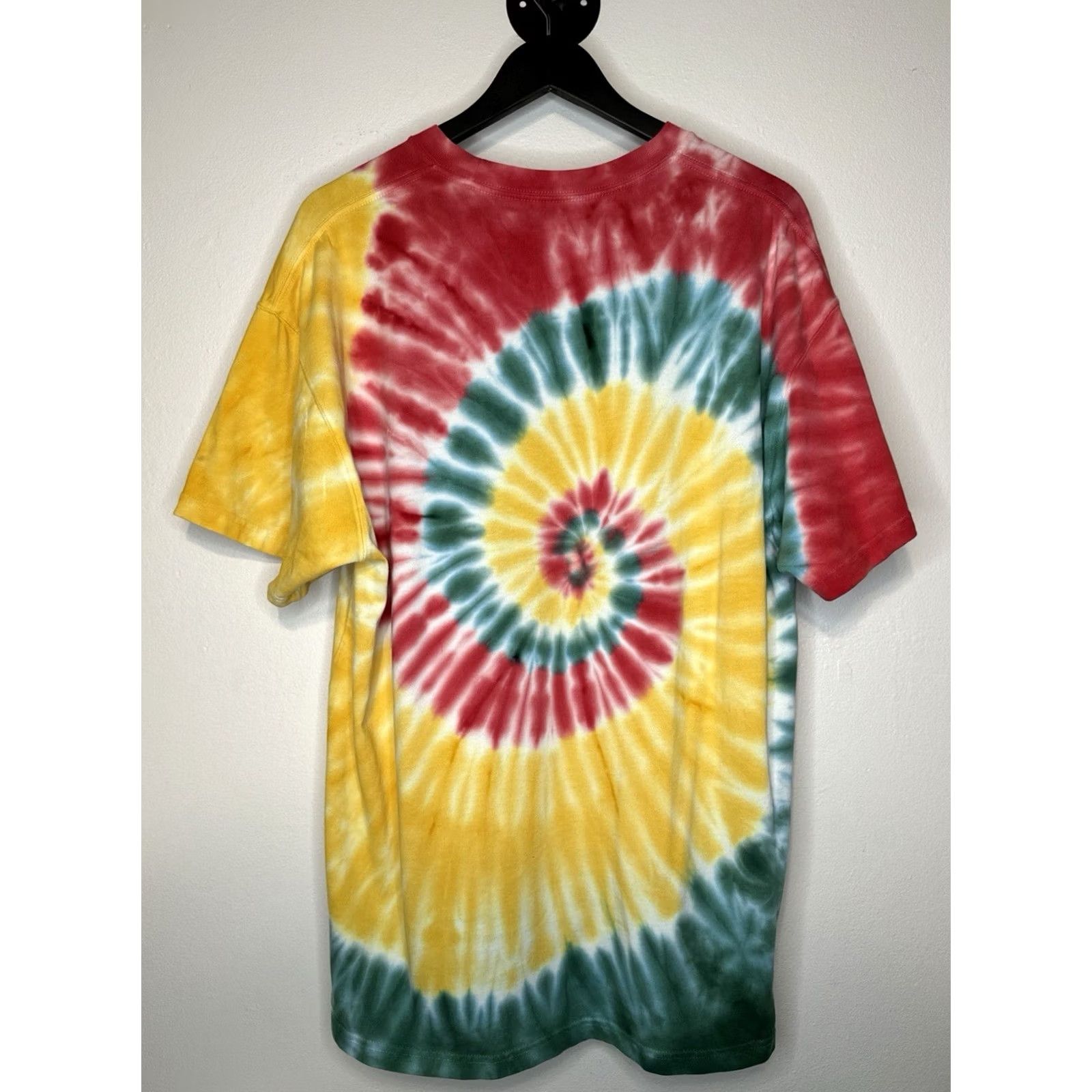 Nike Nike Tie Dye Graphic T Shirt Skeleton Swoosh Streetwear L Expedition Series Multicolor Size US L / EU 52-54 / 3 - 6 Thumbnail