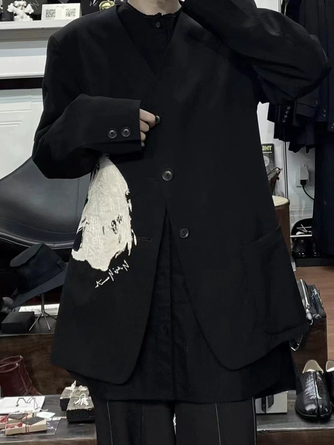 Yohji Yamamoto Yohji Yamamoto Men's Suits Collection Size US S / EU 44-46 / 1 - 3 Thumbnail