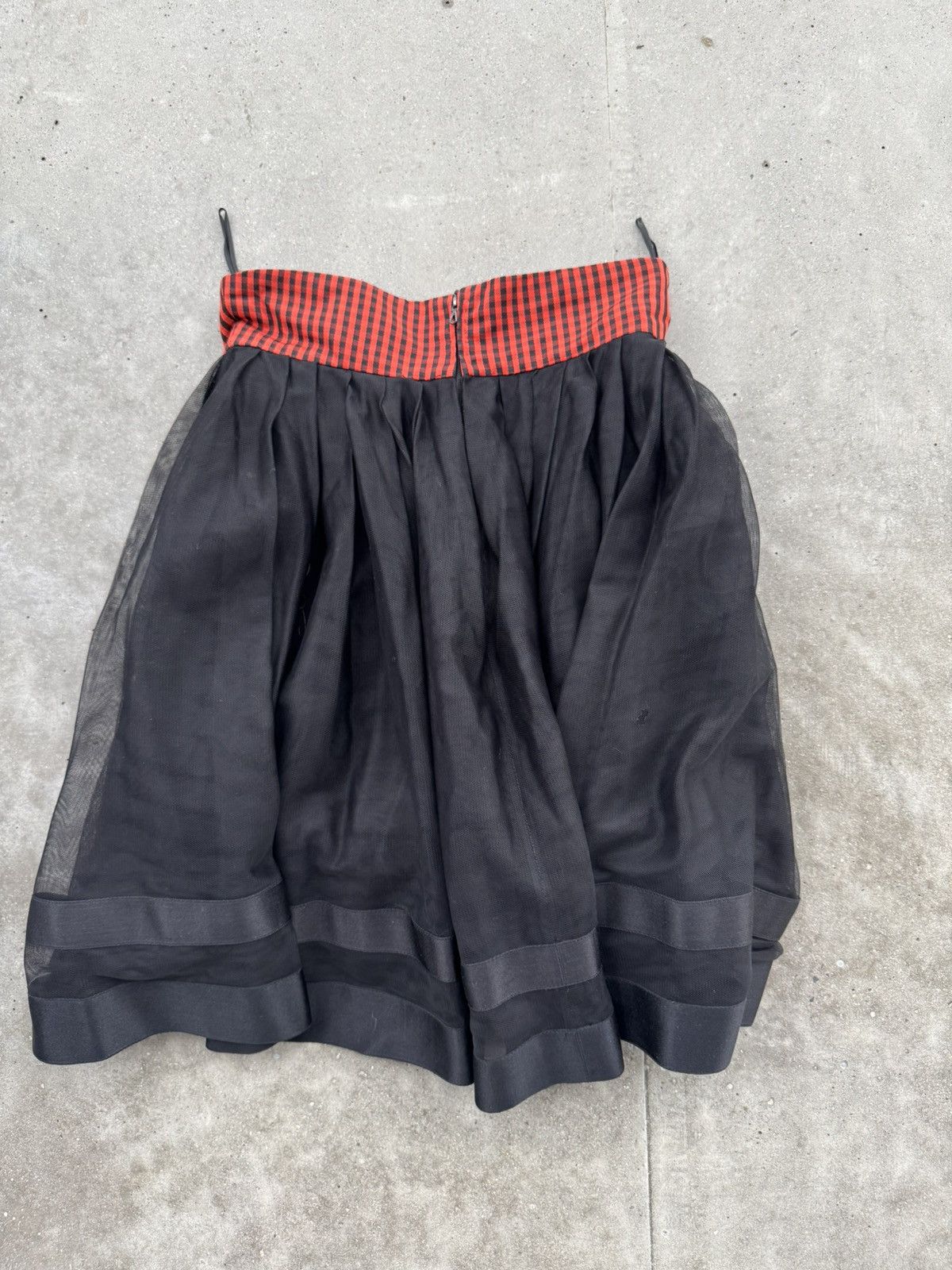 Chanel × Vintage Chanel Boutique Rare Vintage 80s Medi Skirt Size 27" / US 4 / IT 40 - 4 Thumbnail