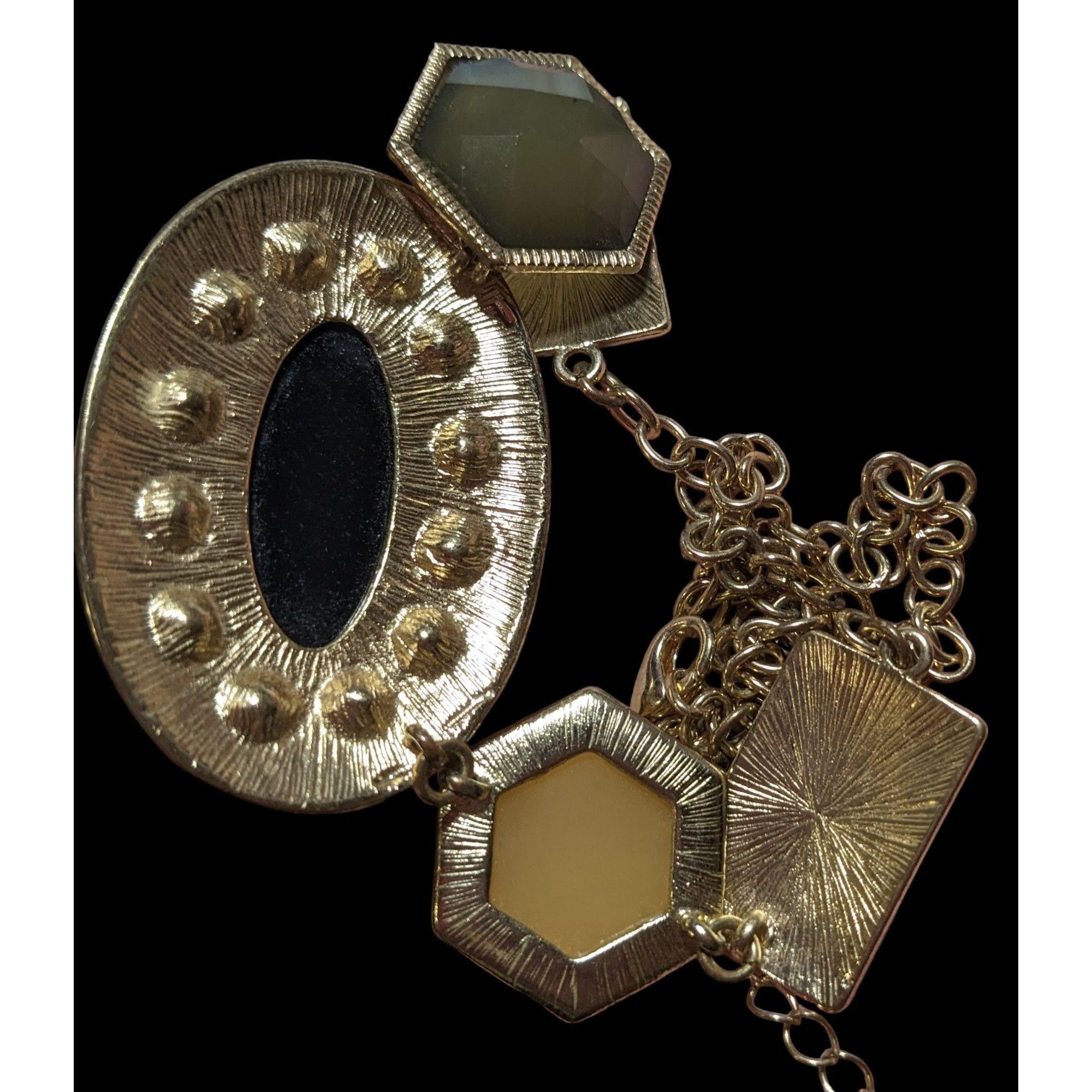 Other Geometric Glam Statement Necklace Size ONE SIZE - 3 Thumbnail