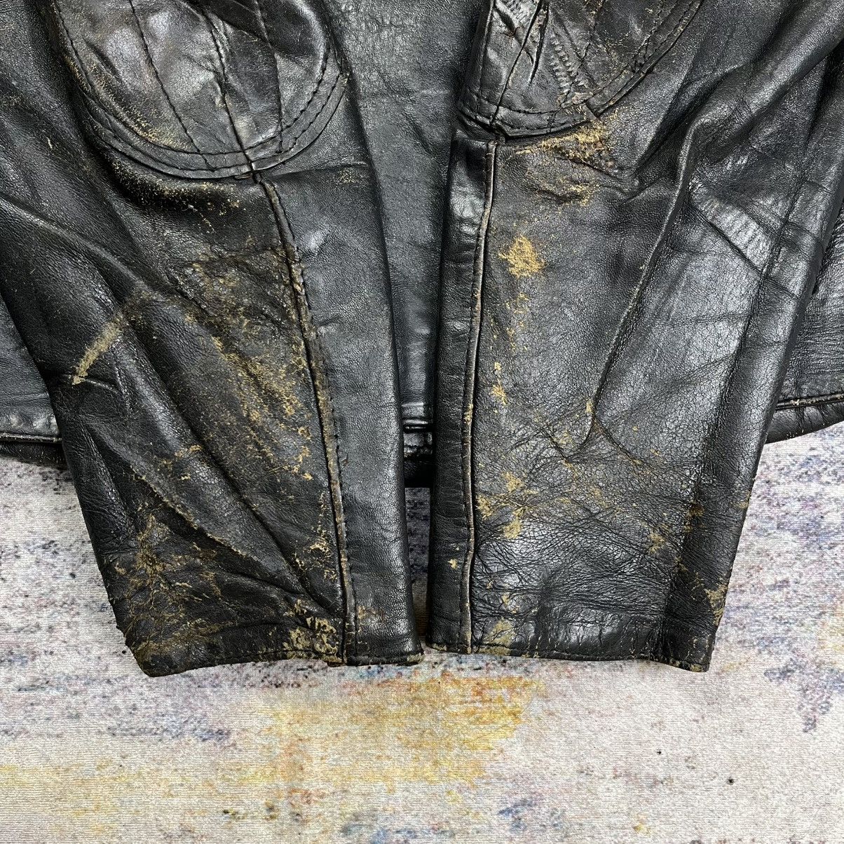Lewis Leathers Vintage 60s Lewis leather lighting no 391 leather jacket Size US L / EU 52-54 / 3 - 18 Thumbnail