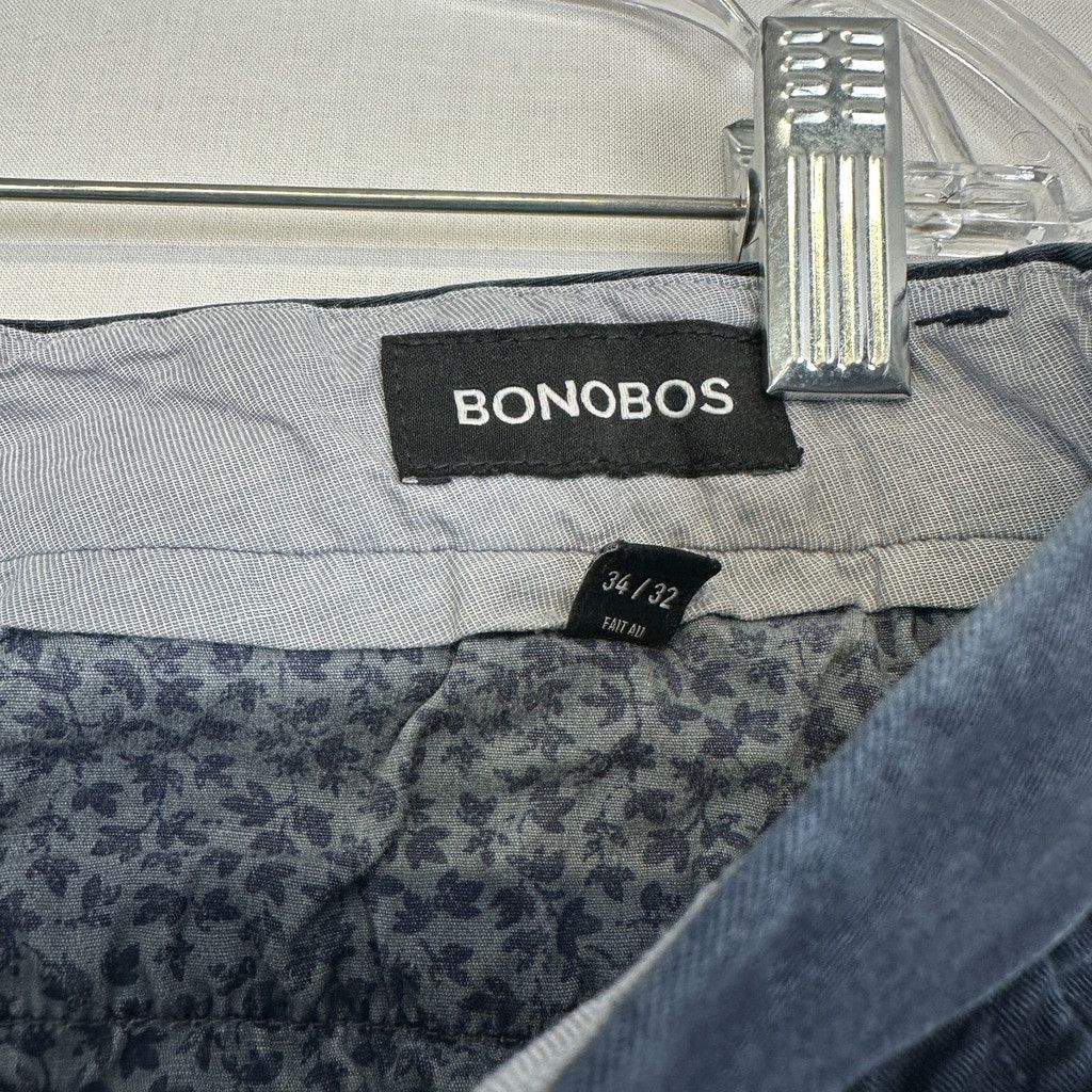 Bonobos Bonobos Athletic Chino Pants Blue Men's Size 34x32 Size US 34 / EU 50 - 9 Thumbnail