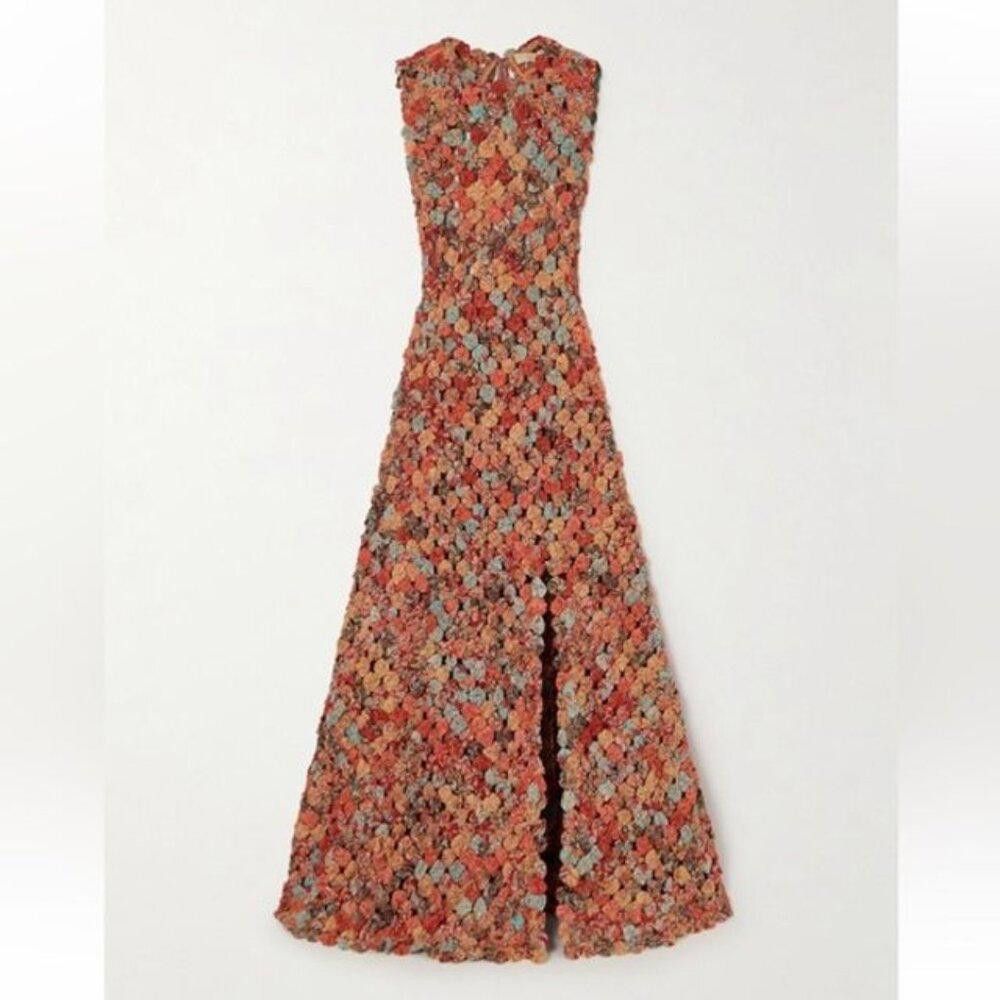 Designer NWT Ulla Johnson Ramona Open Back Gown RUNWAY Size S / US 4 / IT 40 - 2 Thumbnail