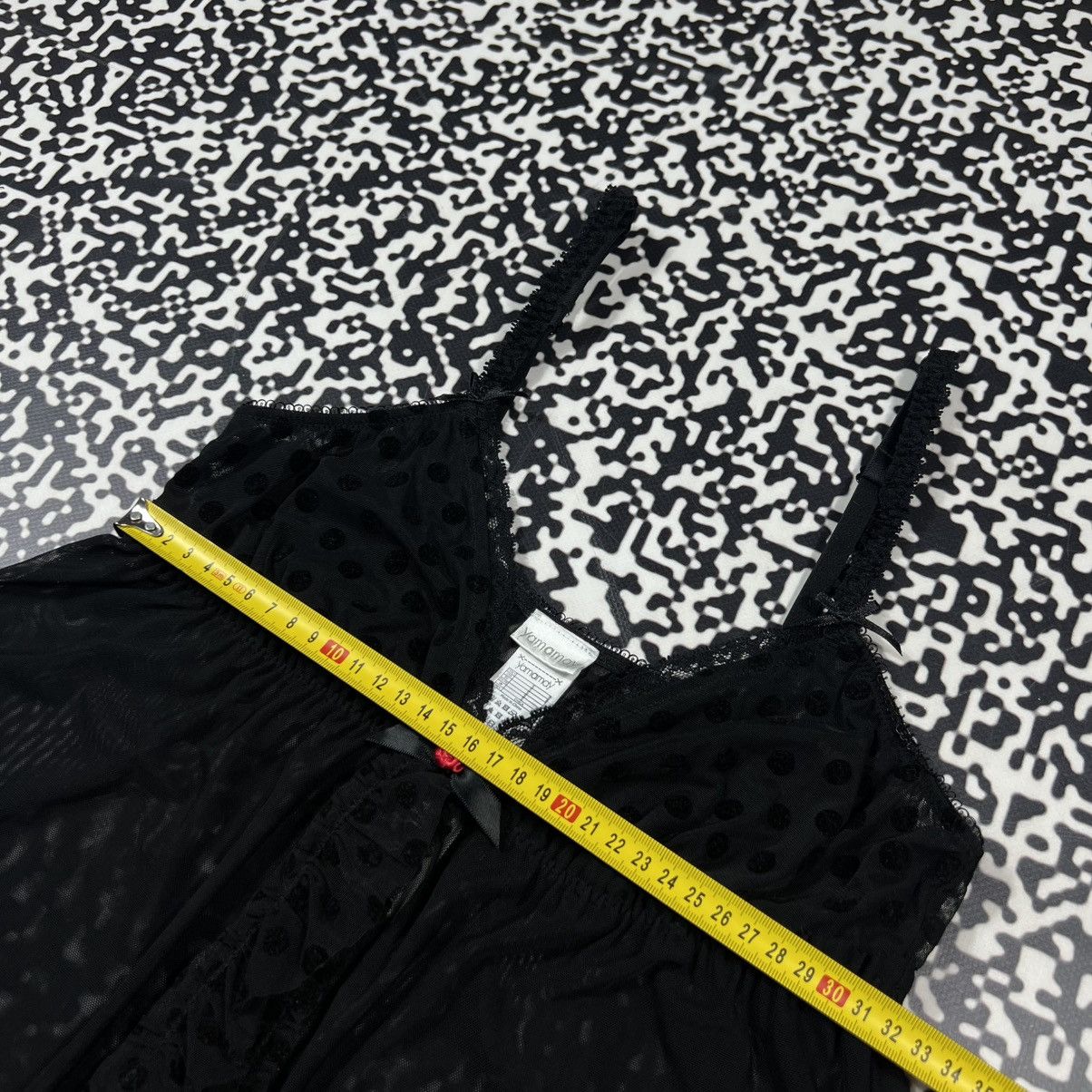 Vintage Vintage Y2K Sexy Mesh Retro Body Doll Night Wear Tank Top Size S / US 4 / IT 40 - 13 Thumbnail