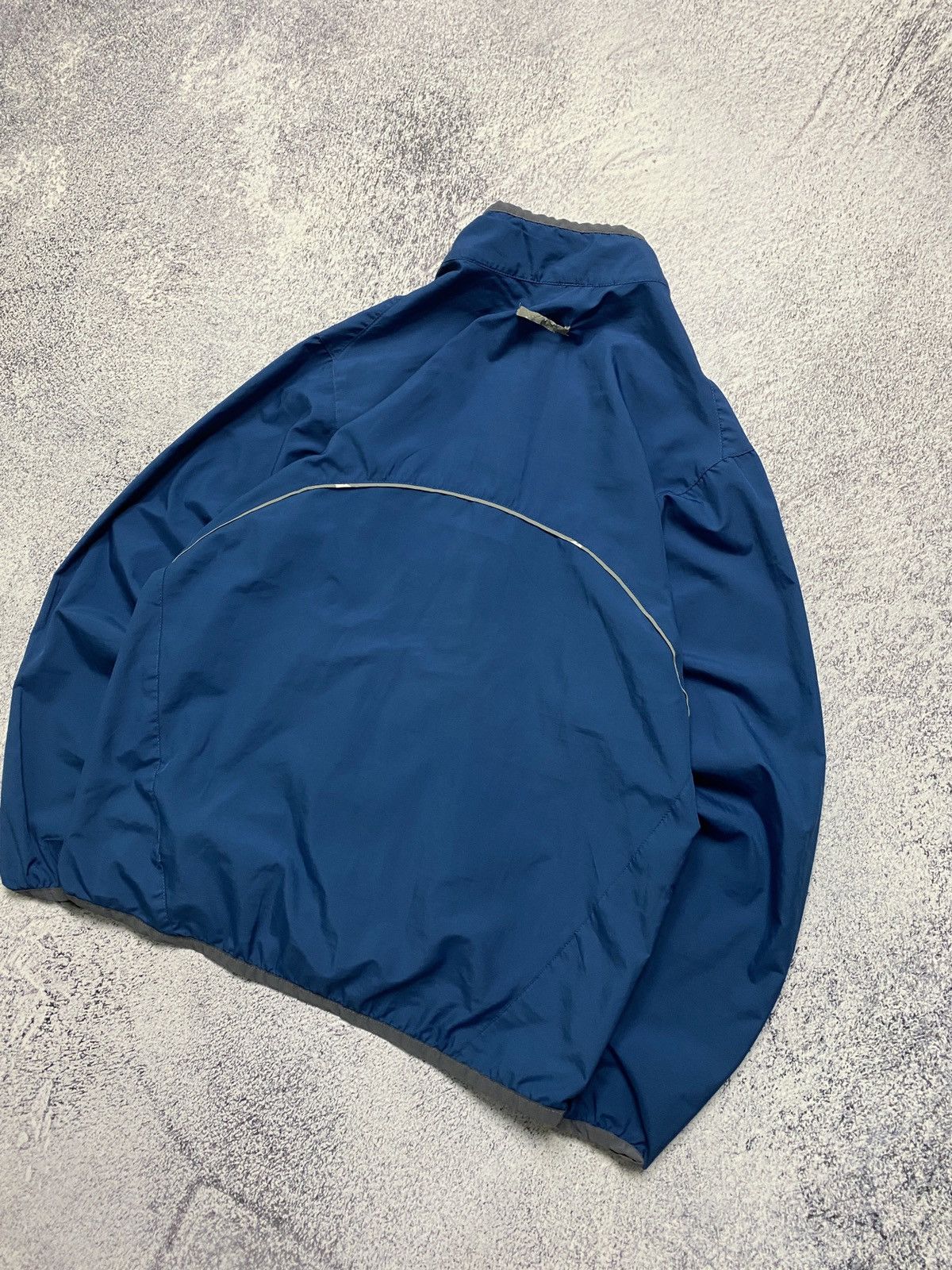 Nike × Vintage Nike Vintage 90s Y2K Nylon Swoosh Track Jacket Size US S / EU 44-46 / 1 - 10 Thumbnail