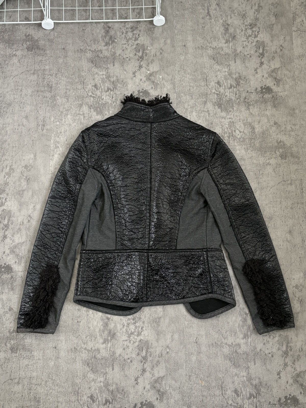 Elisa Cavaletti Elisa Cavaletti Avant Garde Goth Nero Black Jacket Size S / US 4 / IT 40 - 2 Thumbnail