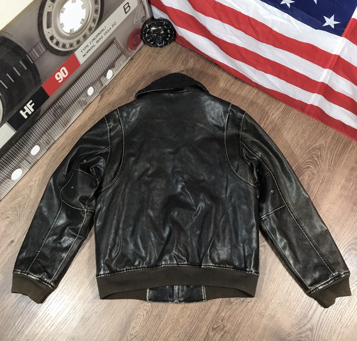 Japanese Brand × Vintage Vintage Bomber Pilot Jacket Bicker Size US L / EU 52-54 / 3 - 17 Thumbnail