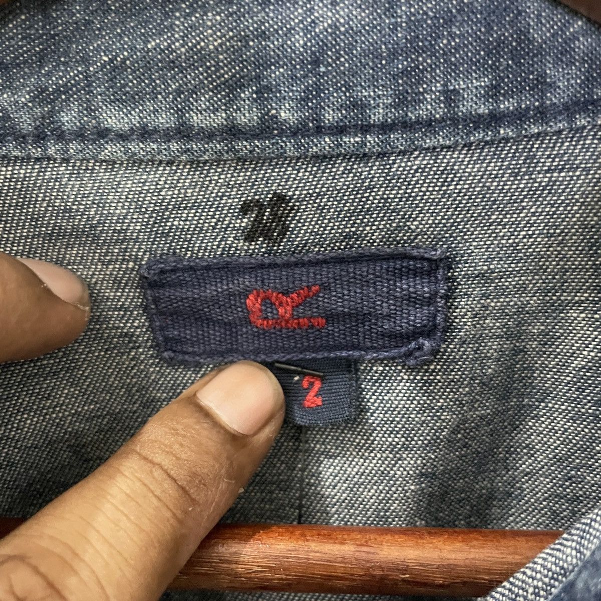 Vintage R 45rpm Button Ups Denim tee