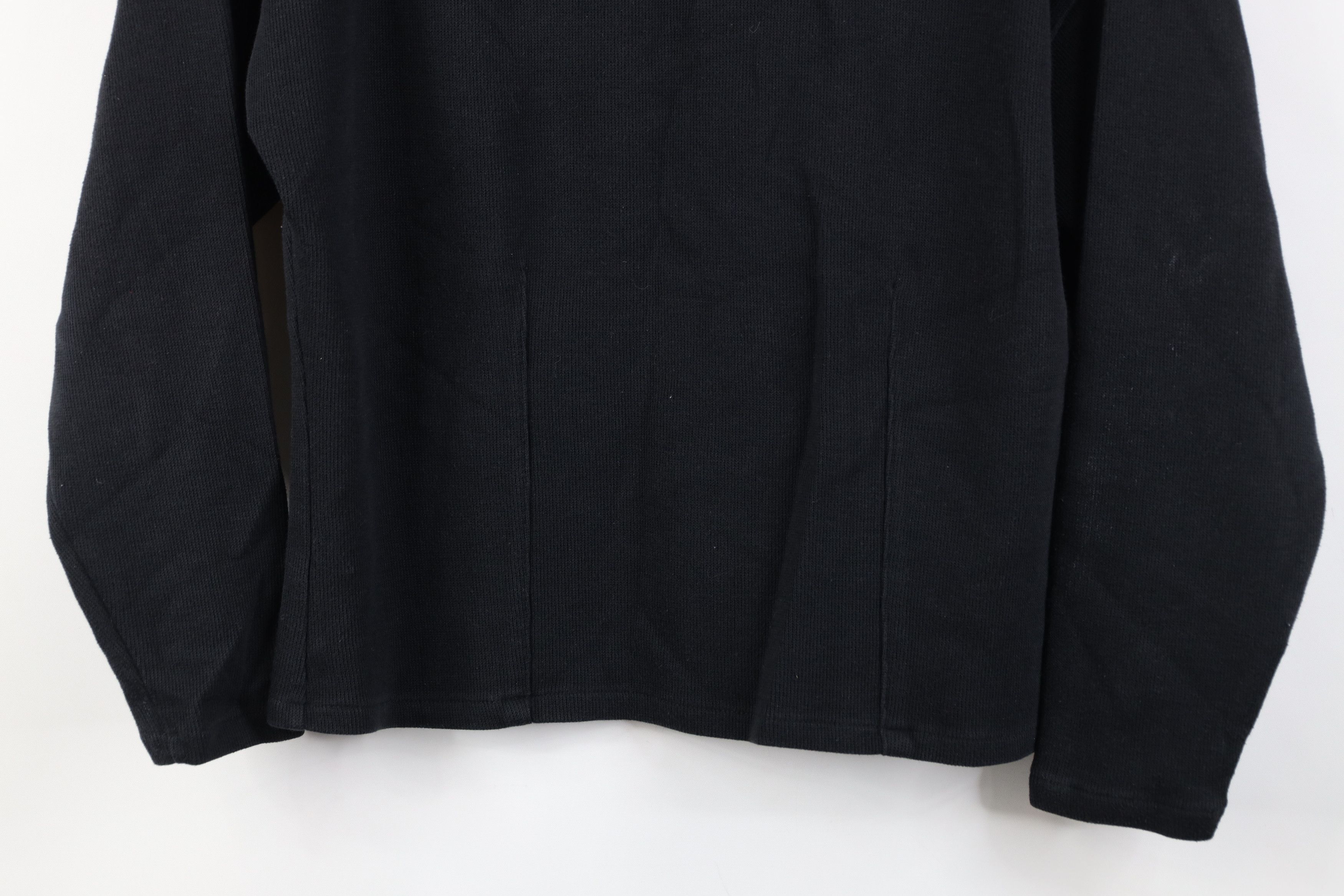 Express Vintage 90s Y2K Express Ribbed Knit Mock Neck T-Shirt Size S / US 4 / IT 40 - 3 Thumbnail