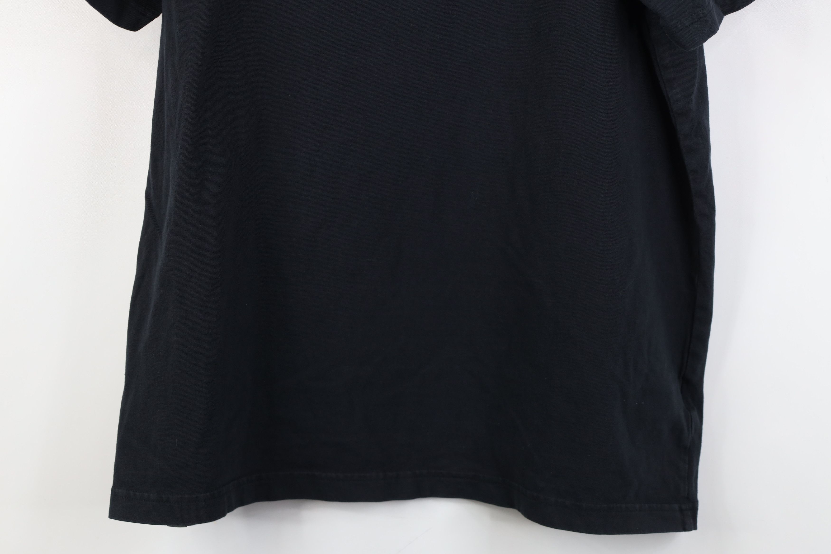 Eddie Bauer Vintage Y2K Eddie Bauer Blank Heavy Cotton T-Shirt Black Size US L / EU 52-54 / 3 - 13 Thumbnail