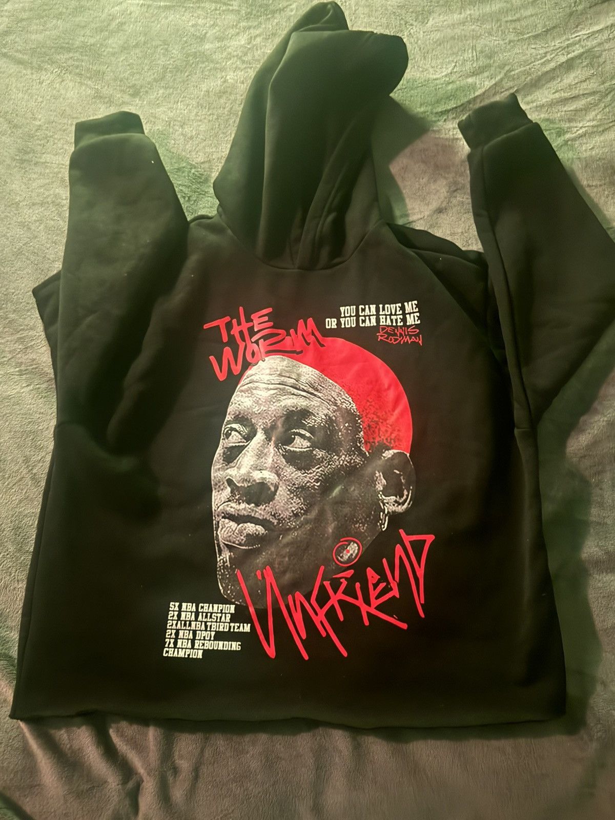 Other Dennis Rodman crop hoodie Rare Size US L / EU 52-54 / 3 - 2 Thumbnail