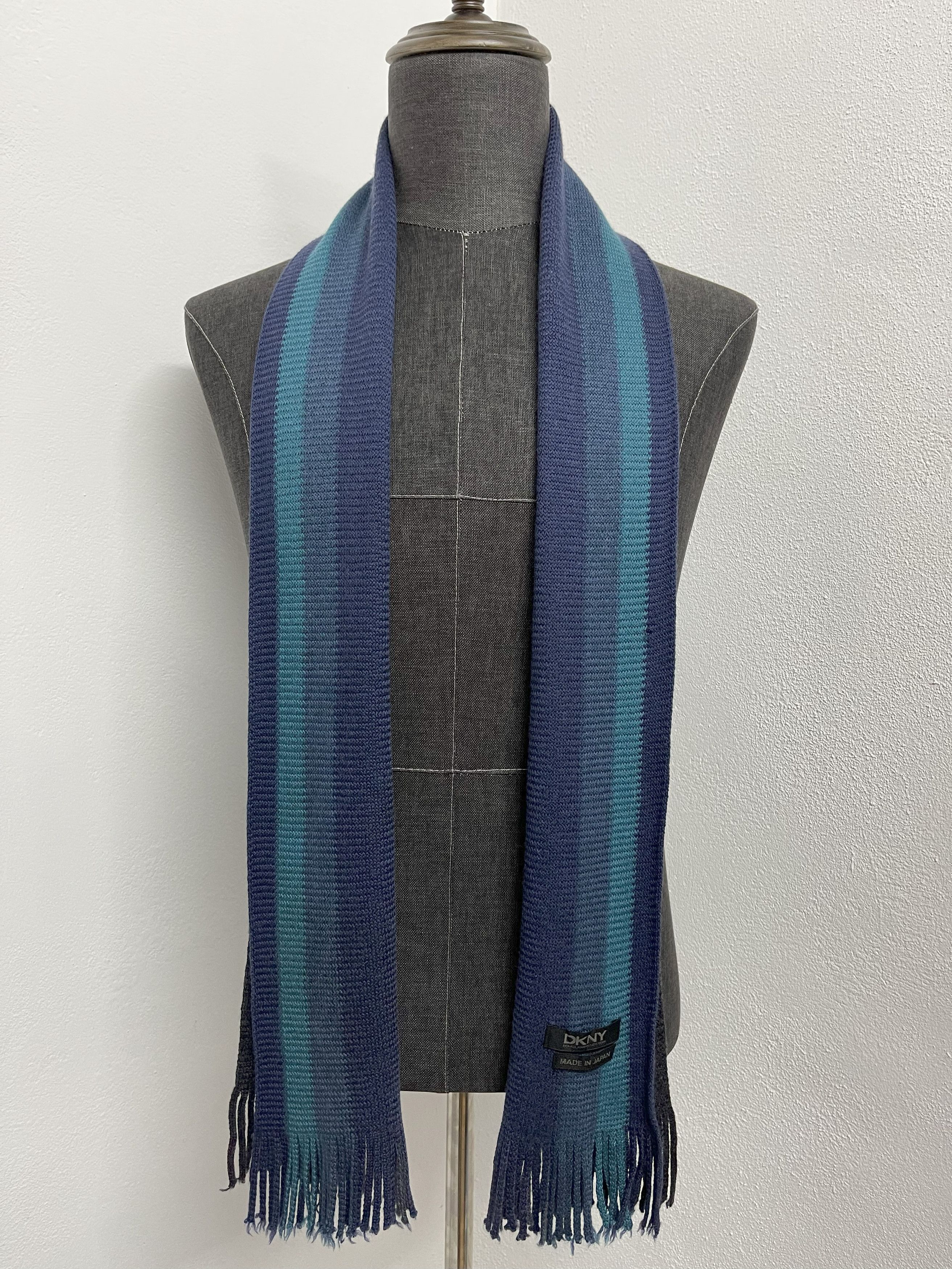 DKNY Vintage DKNY Made In Japan Scarf / Muffler - 6060 Size ONE SIZE - 4 Thumbnail