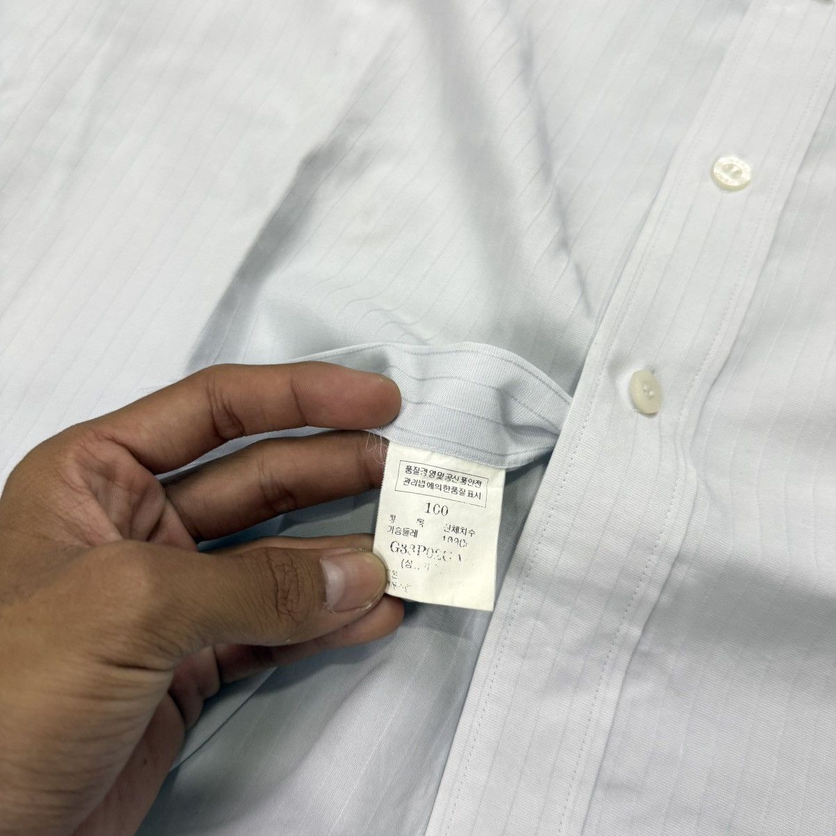Givenchy vintage GIVENCHY monsieur stripe pocket long button up Size US XL / EU 56 / 4 - 6 Thumbnail