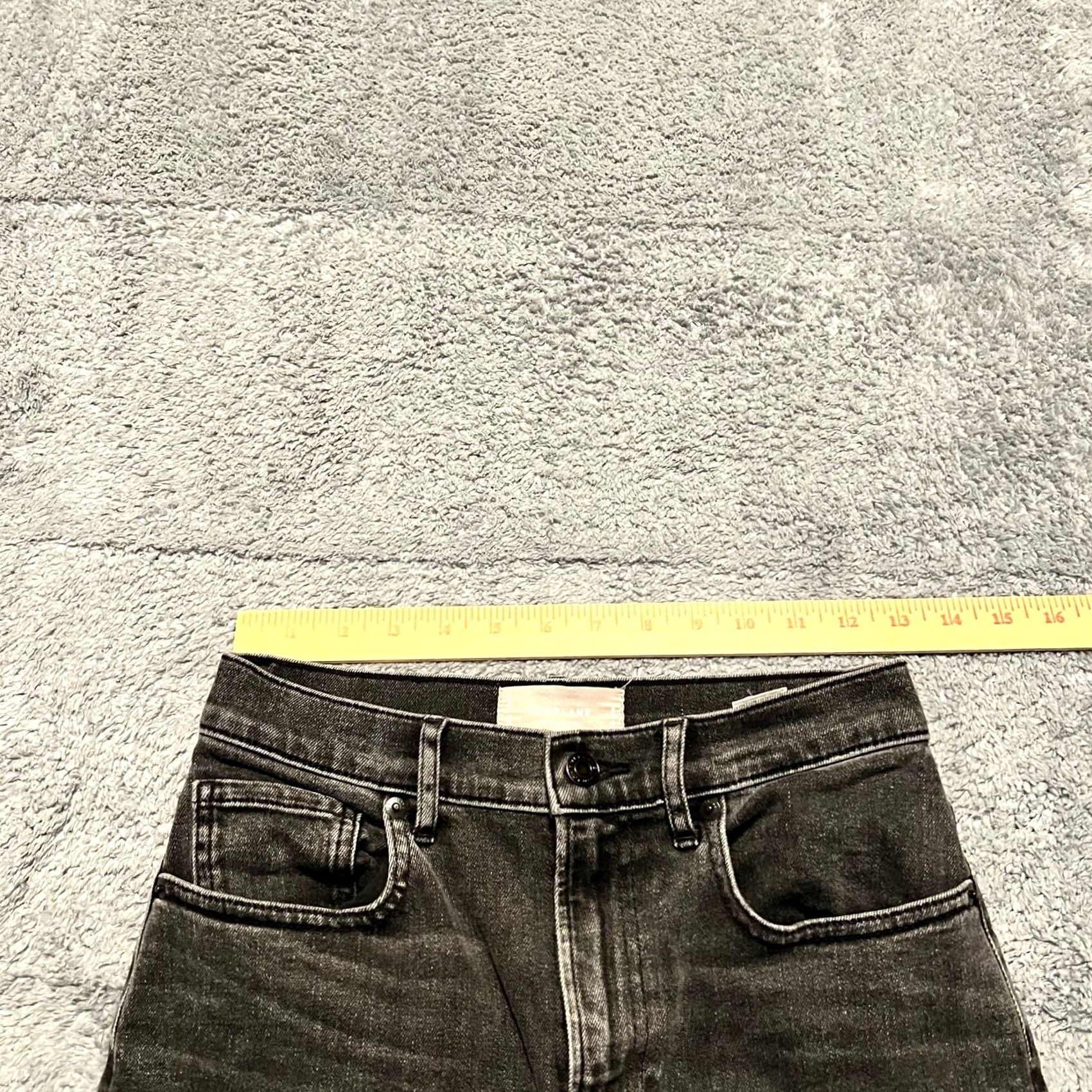 Everlane Everlane Jeans Womens 26 Cheeky Cropped Faded Black Cropped Pants Womens 26 Regular Black Cropped Jeans Size 26" / US 2 / IT 38 - 7 Thumbnail