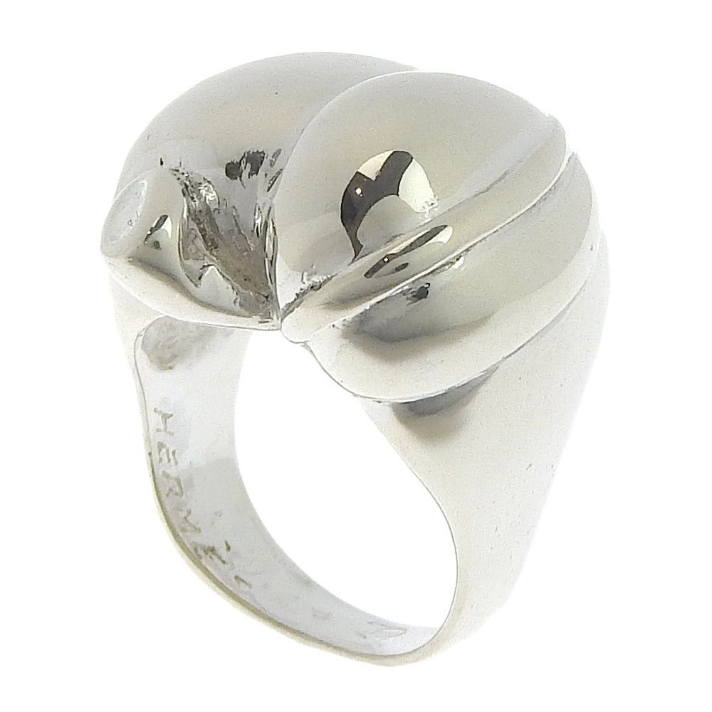 image of Hermes Ring in Silver, Women's