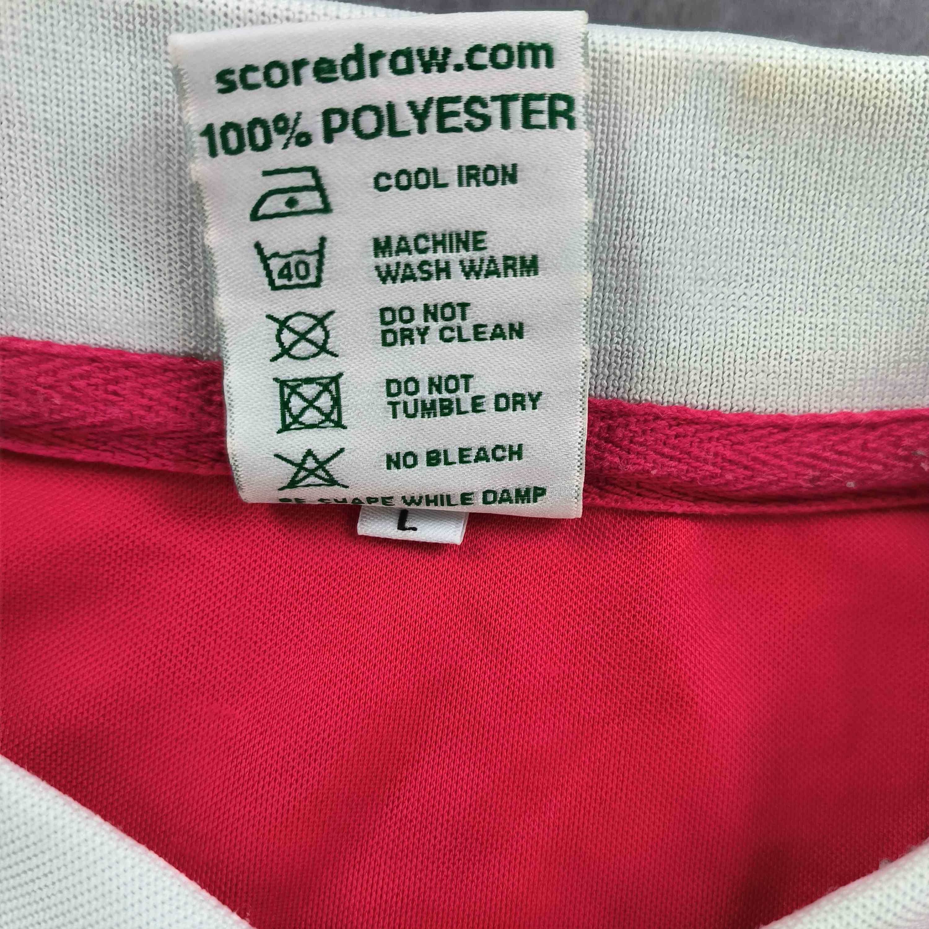 Other Manchester United 97-2000 Score Draw retro football jersey L Size US L / EU 52-54 / 3 - 5 Thumbnail