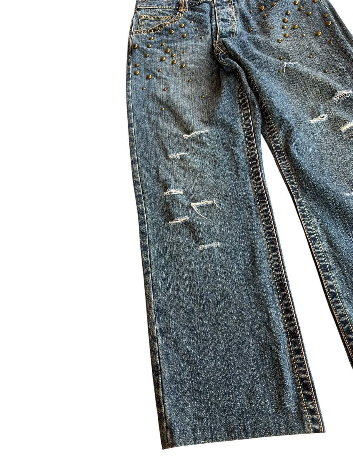 Japanese Brand Amore Puro Distress Jean Size US 32 / EU 48 - 8 Thumbnail