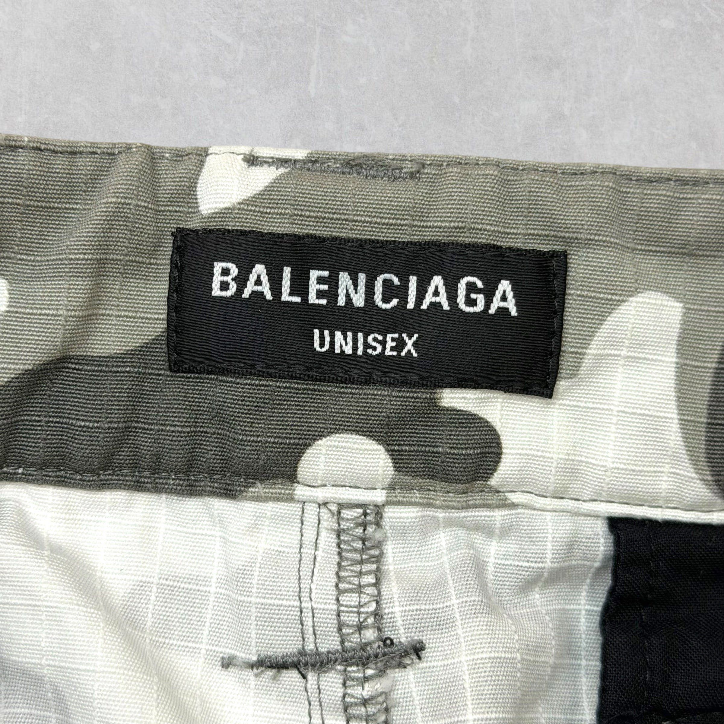 Balenciaga Balenciaga Fitted Camo Cargo Pants 36 (S) Size US 36 / EU 52 - 5 Thumbnail