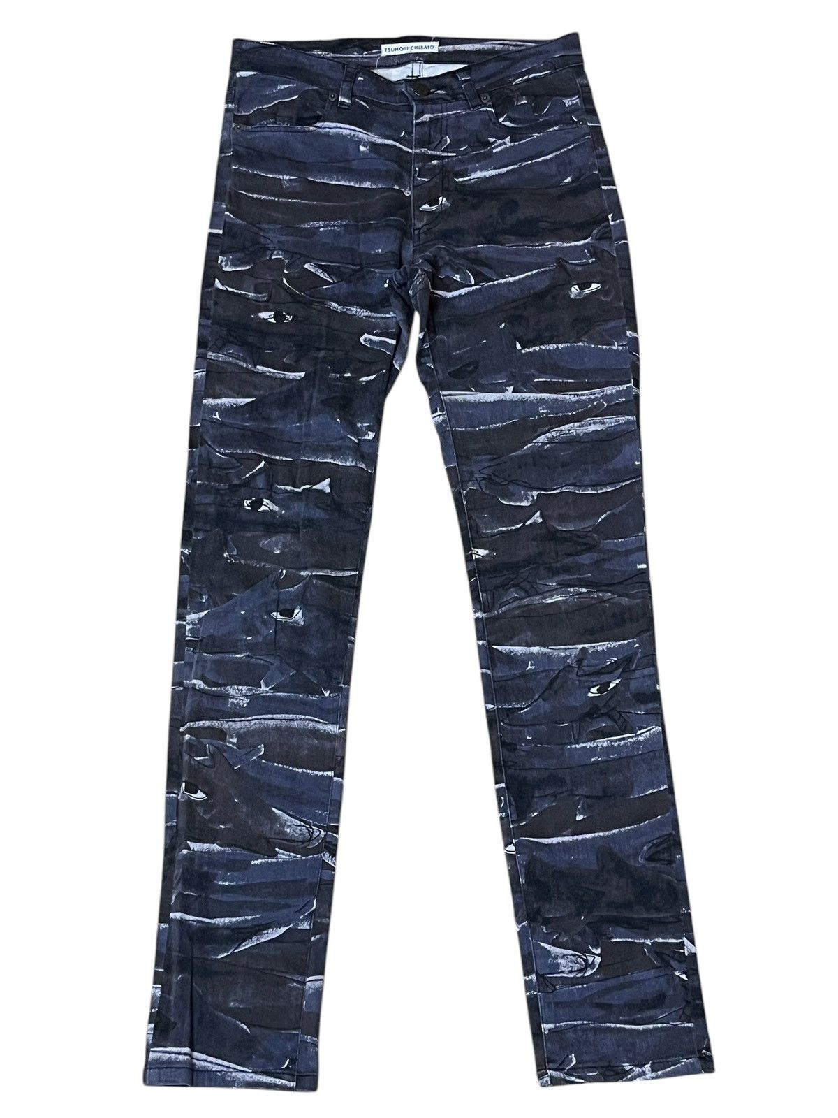 Issey Miyake ISSEY MIYAKE TSUMORI CHISATO STRETCH COTTON SKINNY JEANS Size US 28 / EU 44 - 2 Thumbnail