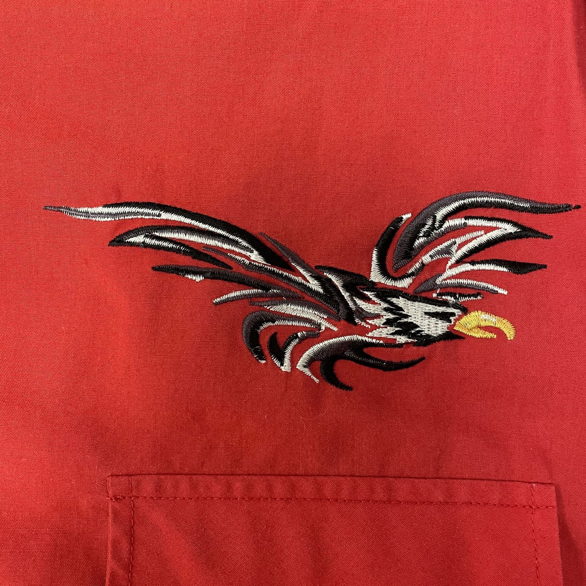 Other Vtg Plains RED Rockabilly PEARL SNAP Cowboy Western Shirt Size US M / EU 48-50 / 2 - 4 Thumbnail