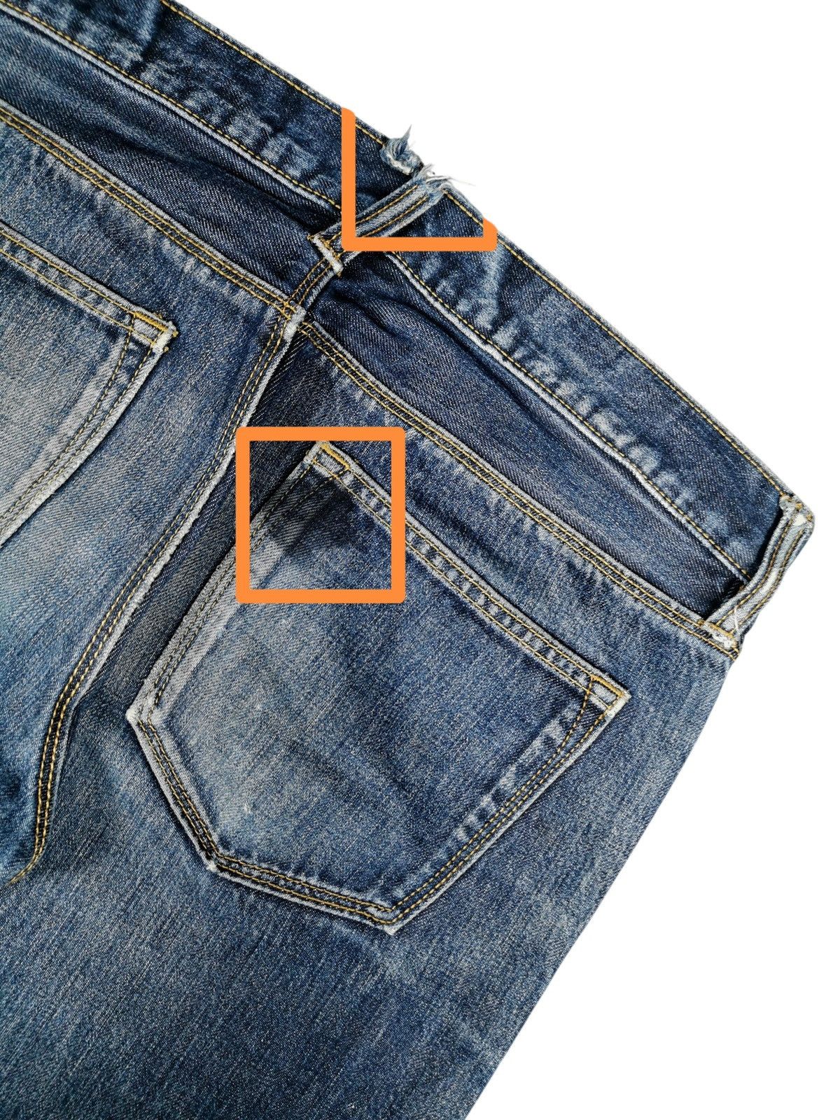 Gap Gap Selvage Premium Straight Jeans Size US 34 / EU 50 - 13 Thumbnail