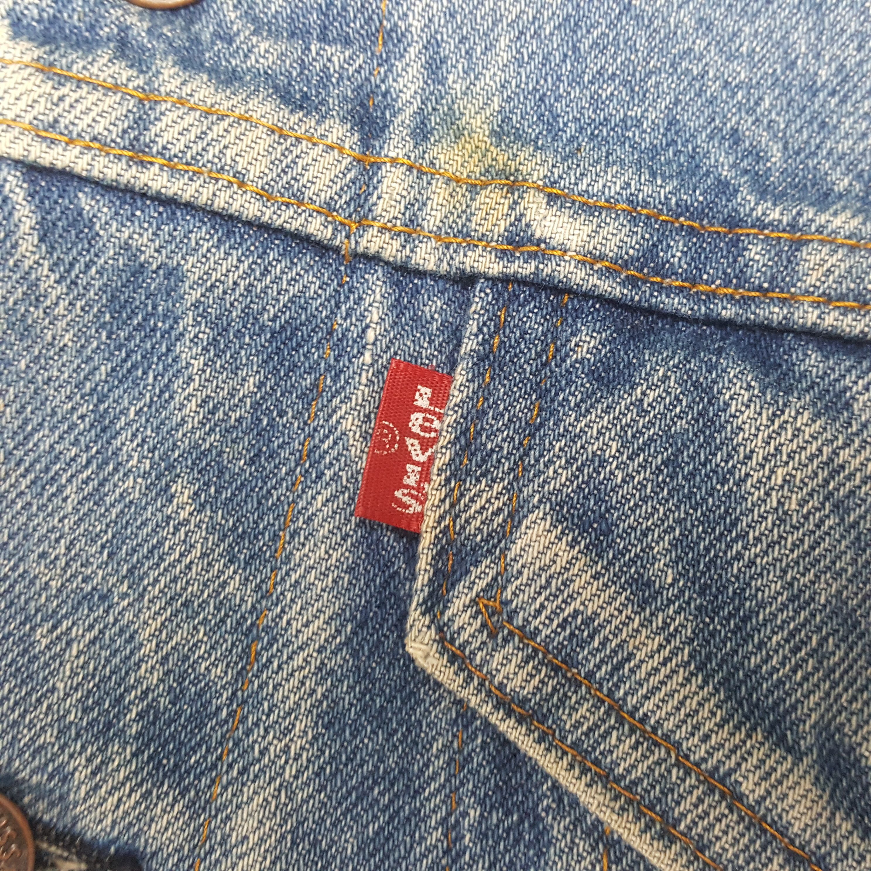 Levi's Levis Fashion Style Denim Jacket RR25 Size US S / EU 44-46 / 1 - 6 Thumbnail