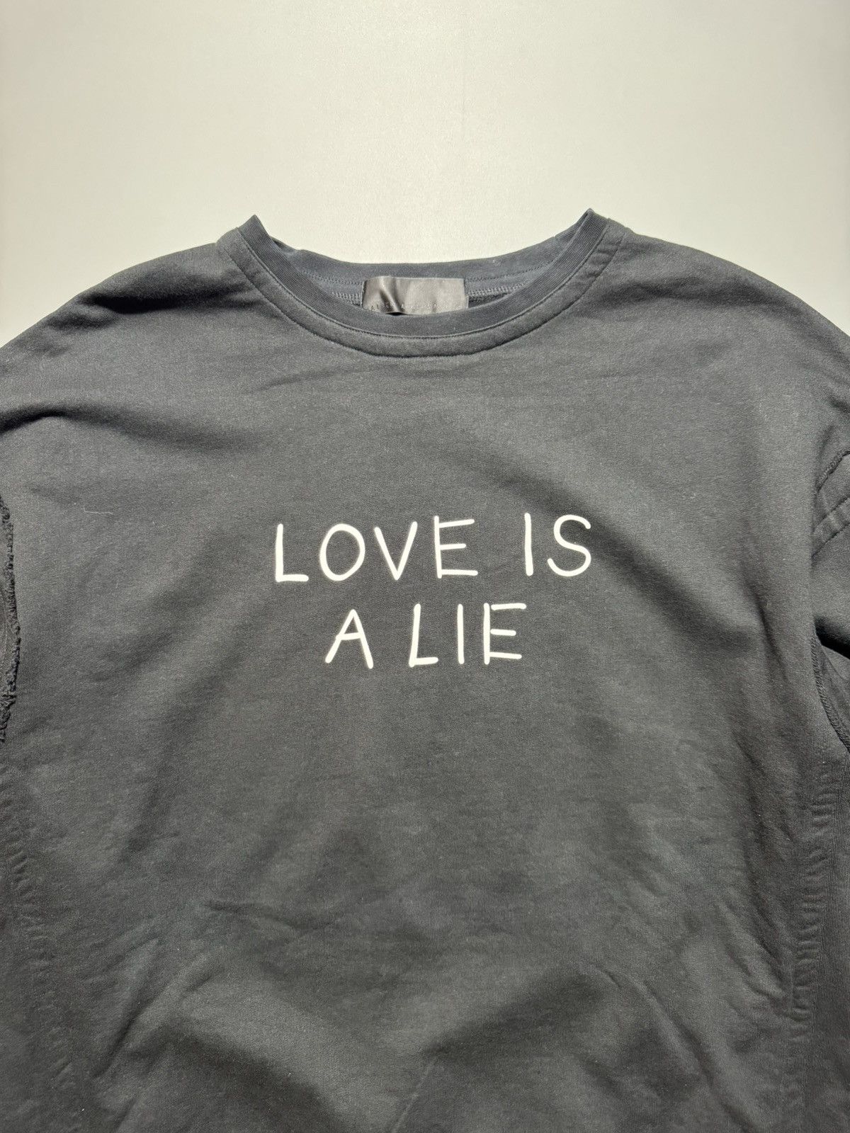 Haider Ackermann Haider Ackermann - Love is a lie - Sweatshirt Size US XXL / EU 58 / 5 - 4 Thumbnail