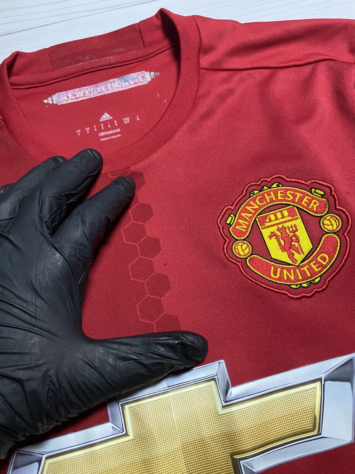 Adidas Adidas Manchester United 2016/17 home Longsleeve jersey Size US S / EU 44-46 / 1 - 11 Thumbnail