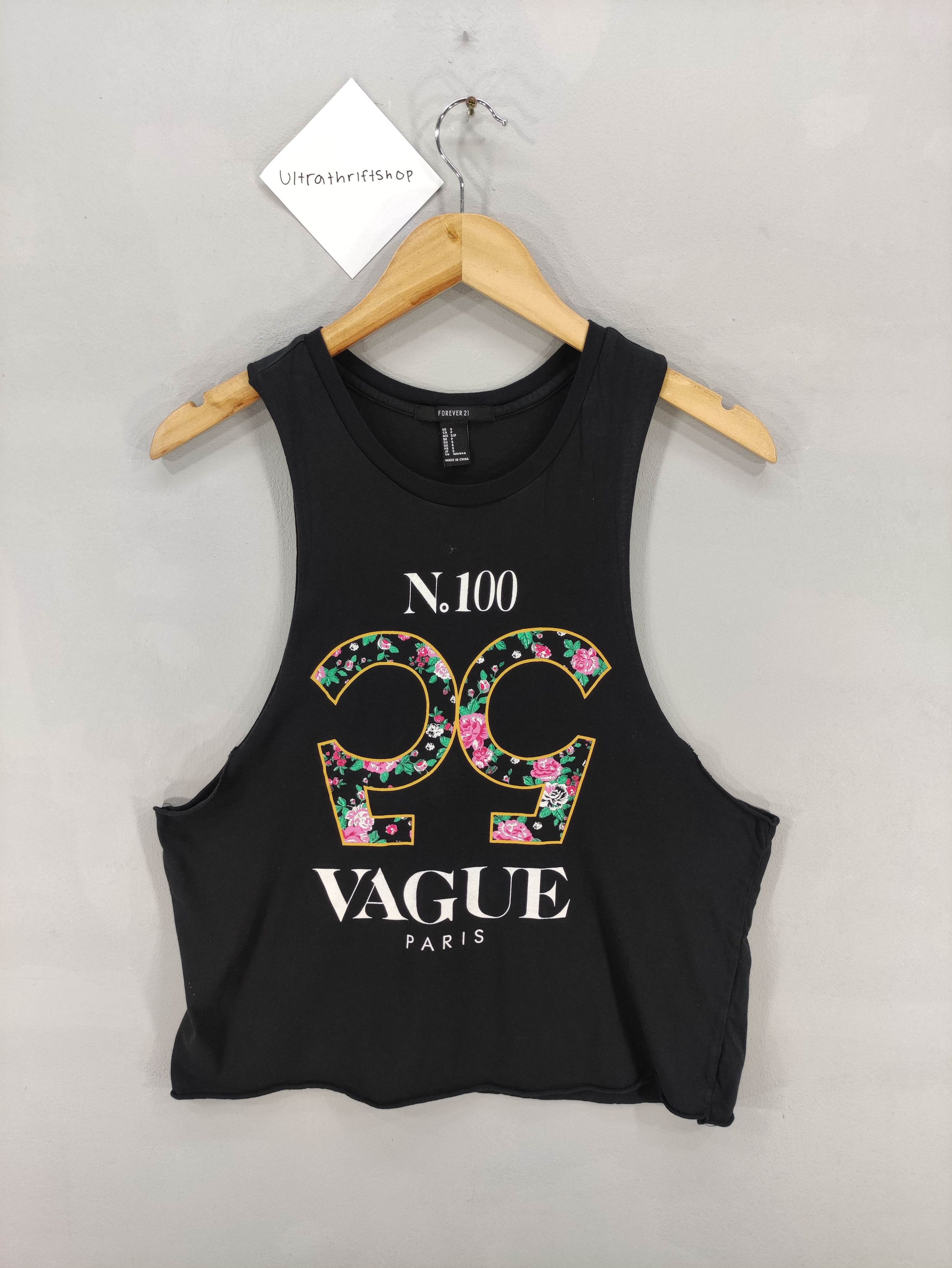 Forever 21 Vintage Vogue Forever 21 Tank Top Size S / US 4 / IT 40 - 1 Thumbnail