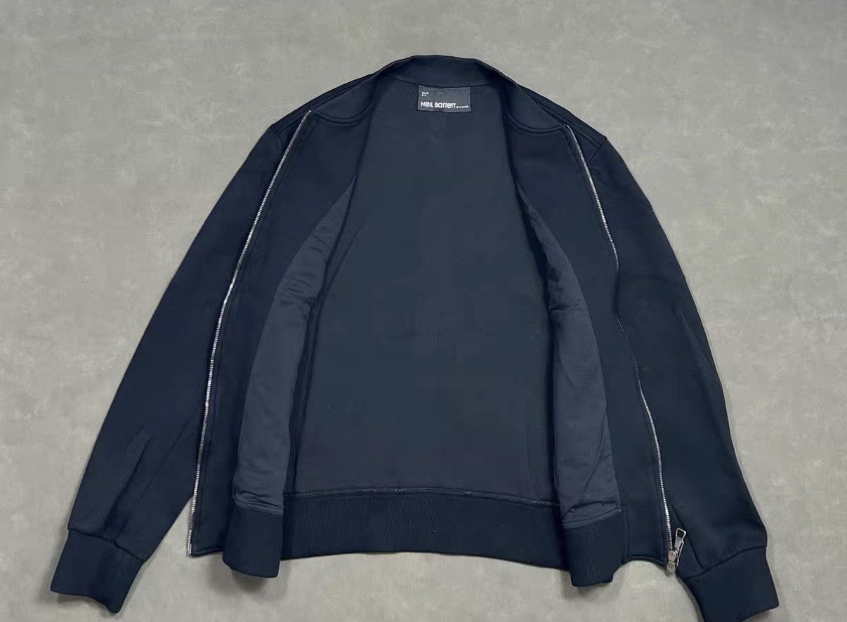 Neil Barrett Neil Barrett Lightning Logo Zip-Up Jacket J16 Size US S / EU 44-46 / 1 - 3 Thumbnail
